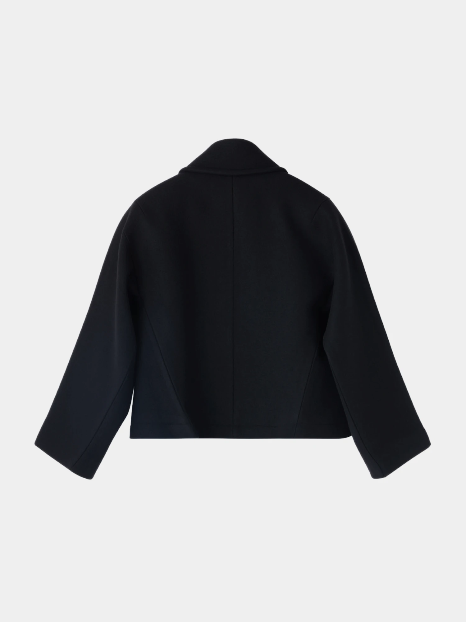 Женское полупальто Recto Primary Wool Short Pea Black
