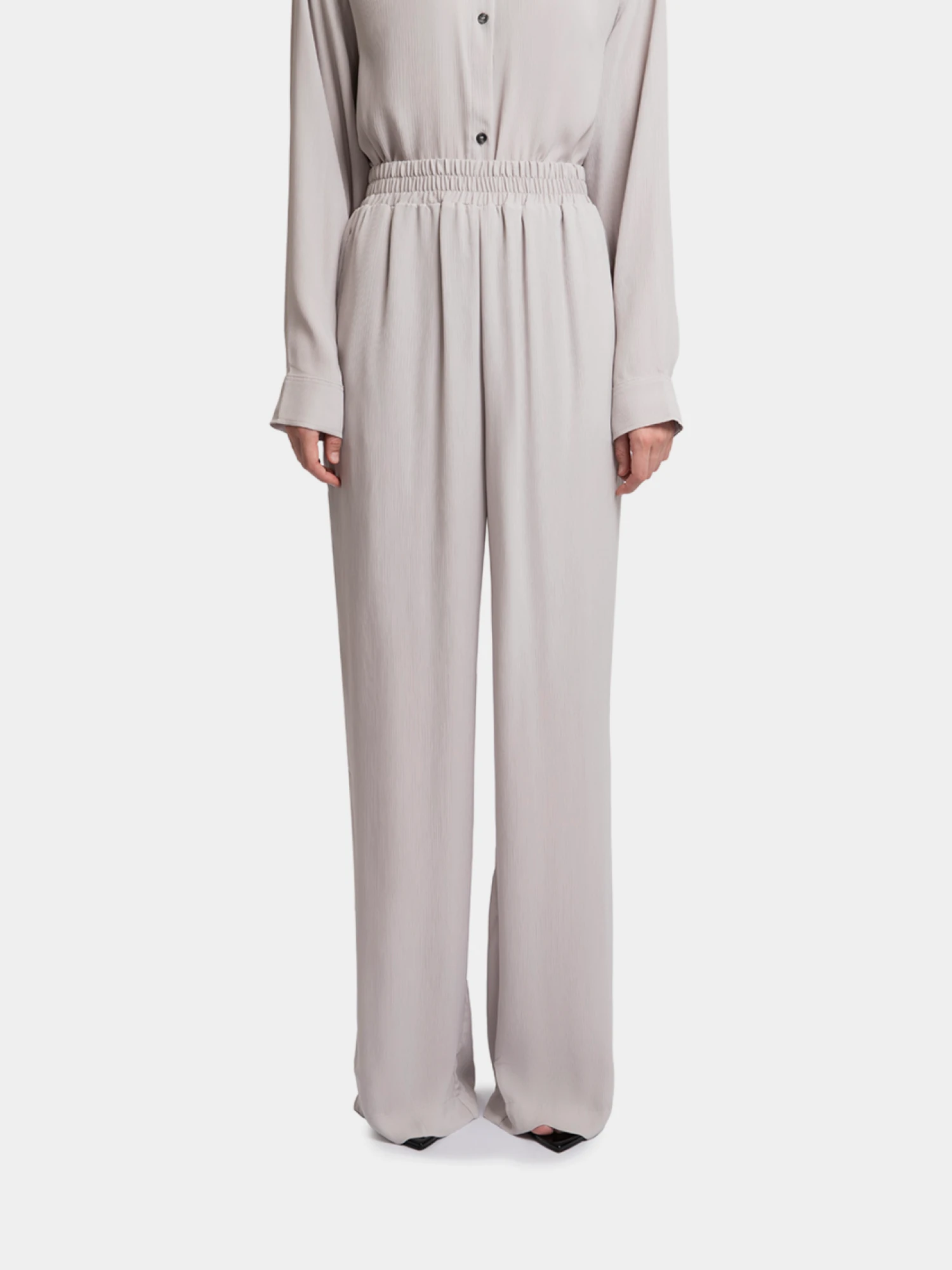 Женские брюки Han Kjøbenhavn Fluid Wide-Leg Trousers Grey
