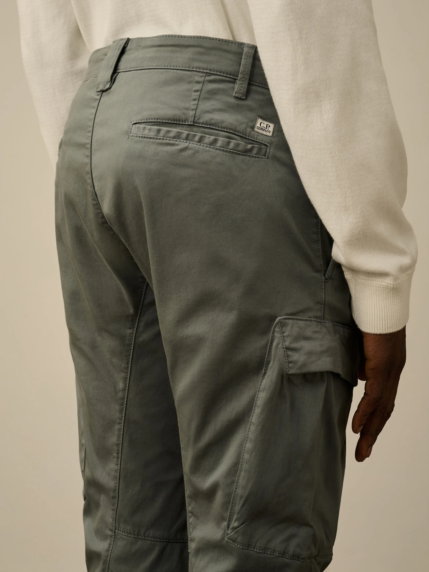 Брюки C.P. Company Stretch Sateen Ergonomic Stormy Weather