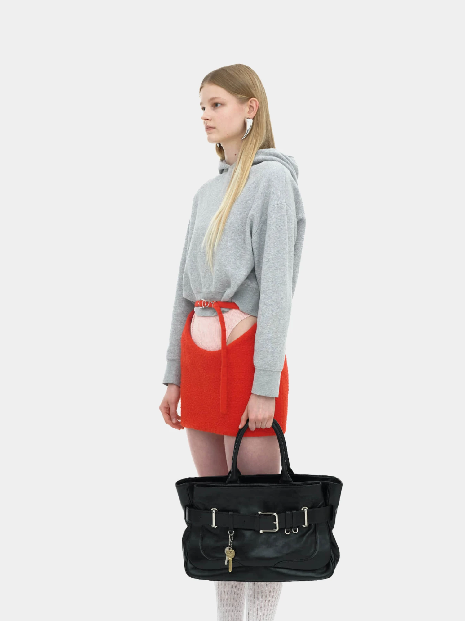 Сумка OSOI Tote Brocle Large Stone Black