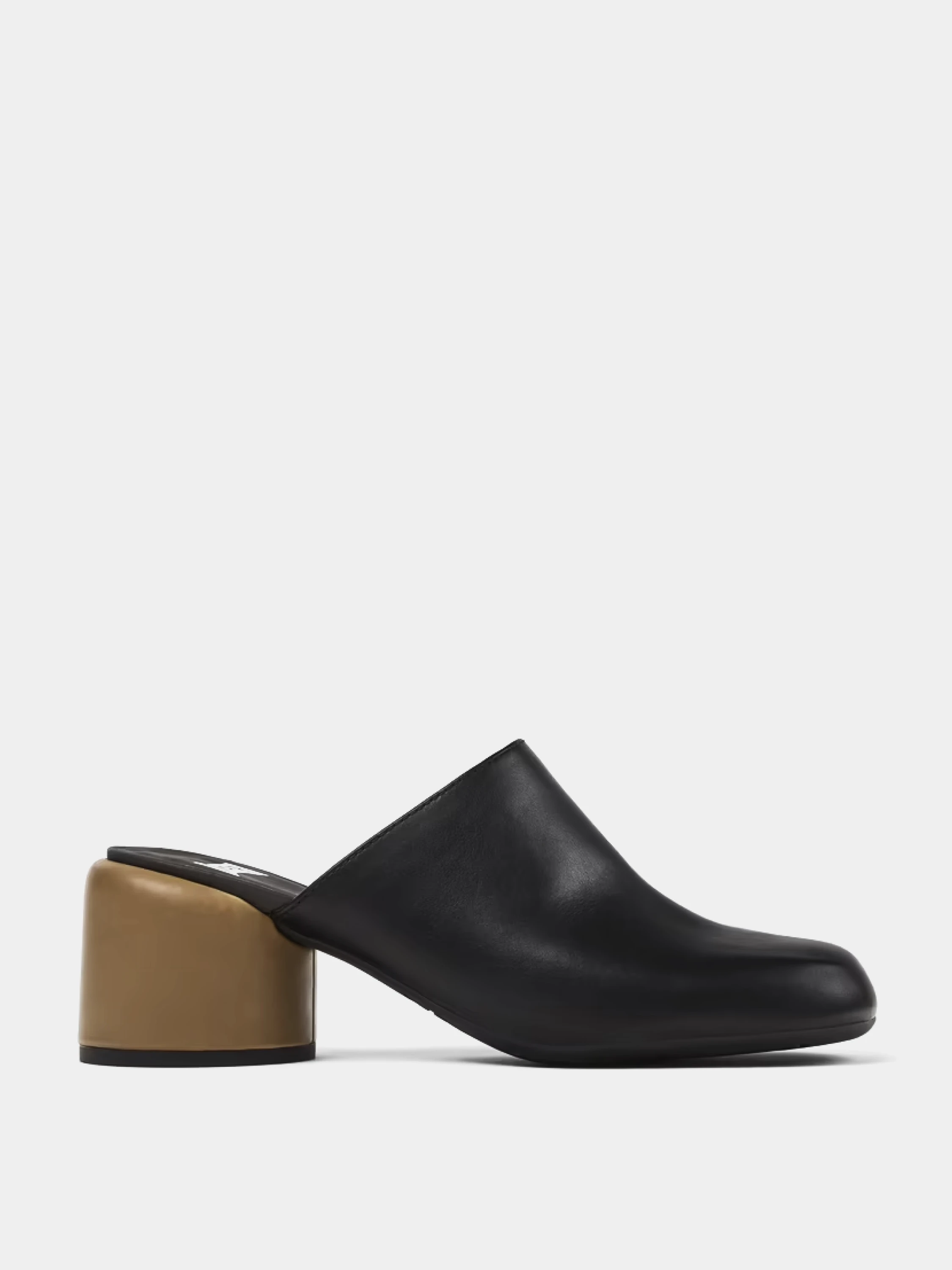 Женские мюли Camper Twins Leather Black