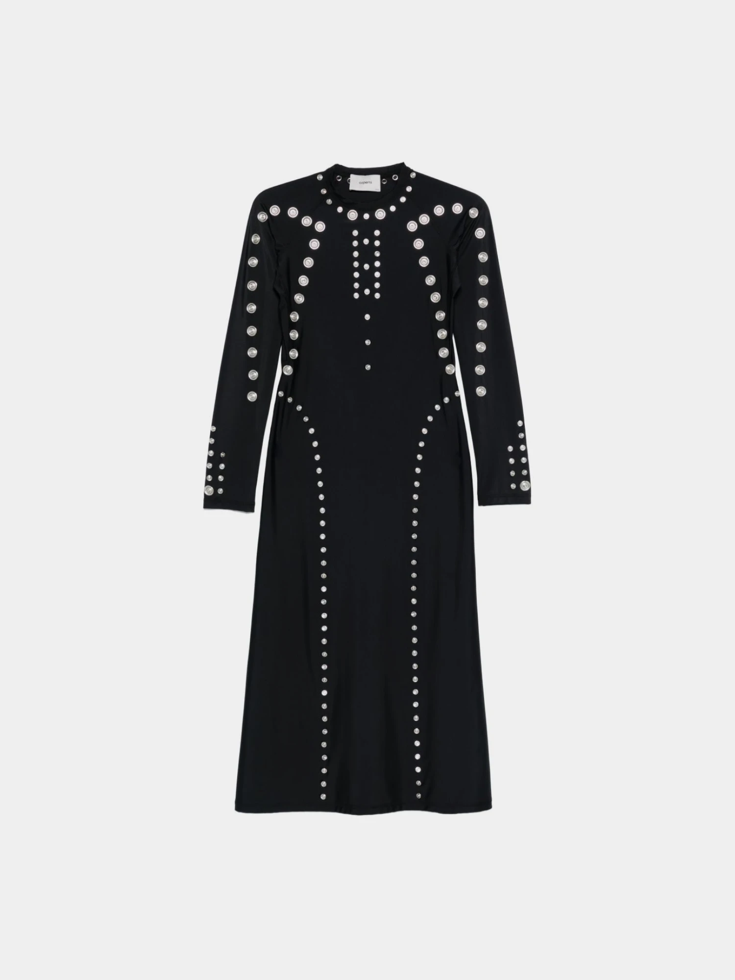 Женское платье Coperni Snap Dress Black