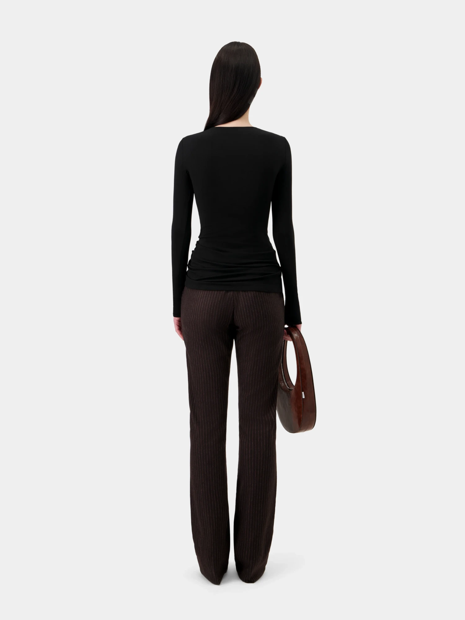 Женский лонгслив Coperni Suspended Black