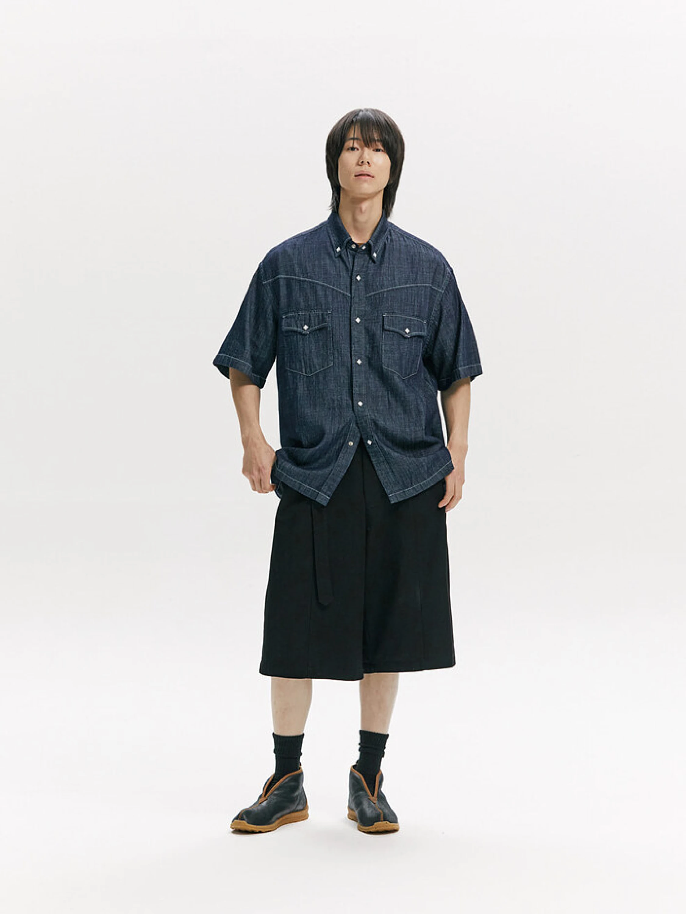 Шорты FrizmWORKS Chino Belted Work Bermuda Black