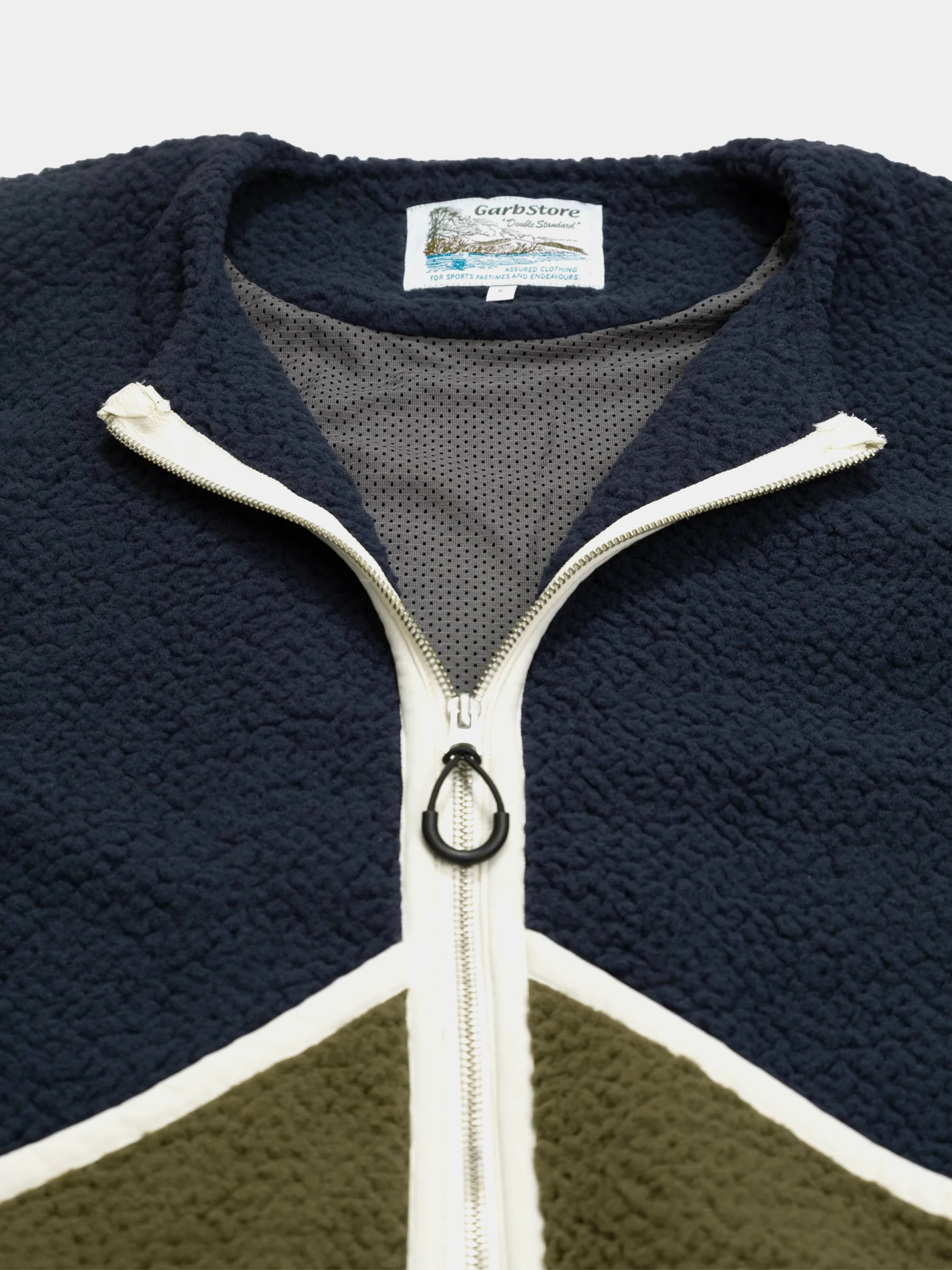 Флисовая куртка Garbstore Contrast Fleece Olive