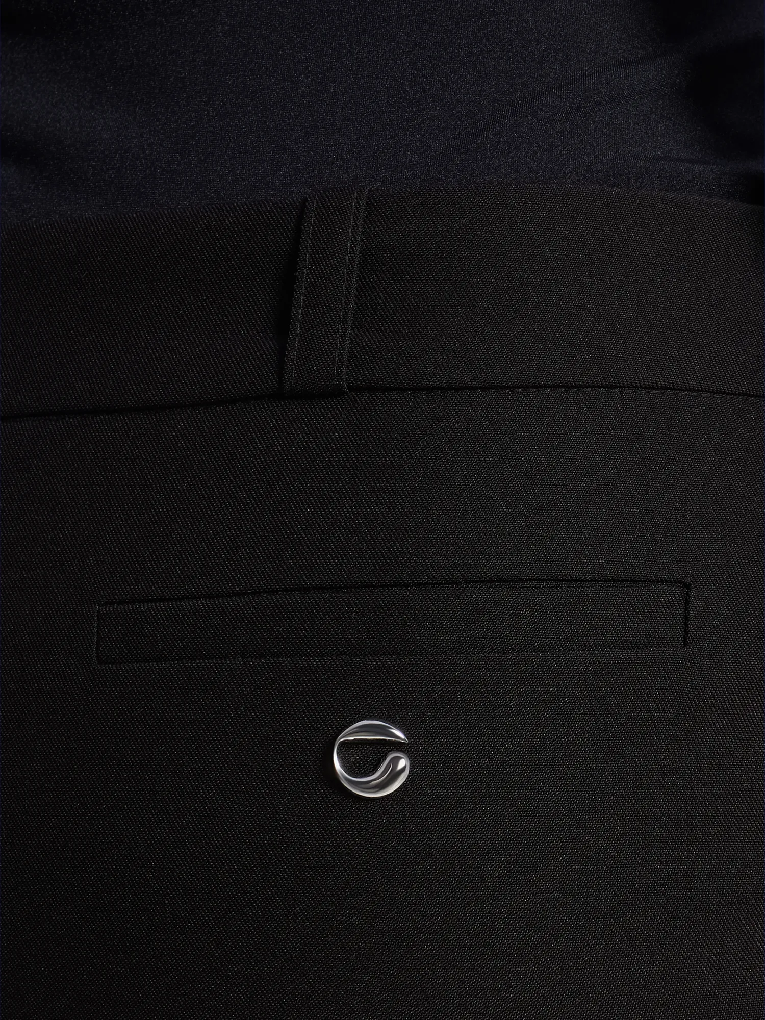 Женское платье Coperni Hybrid Tailored Dress Black