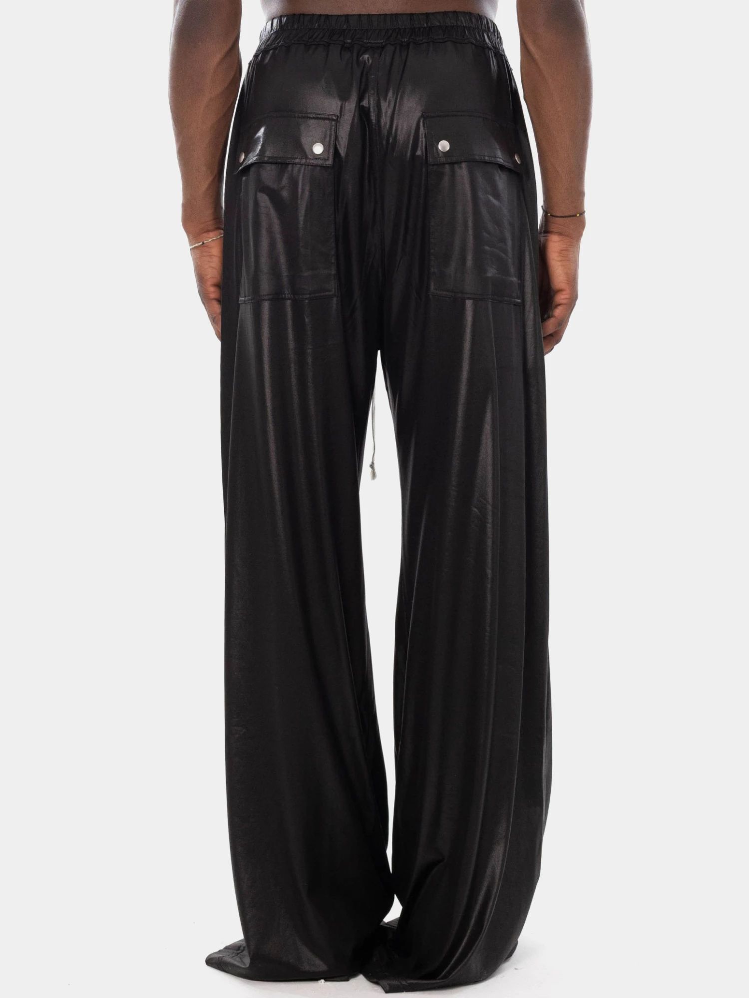 Брюки RICK OWENS DRKSHDW Geth Belas Liquid Black