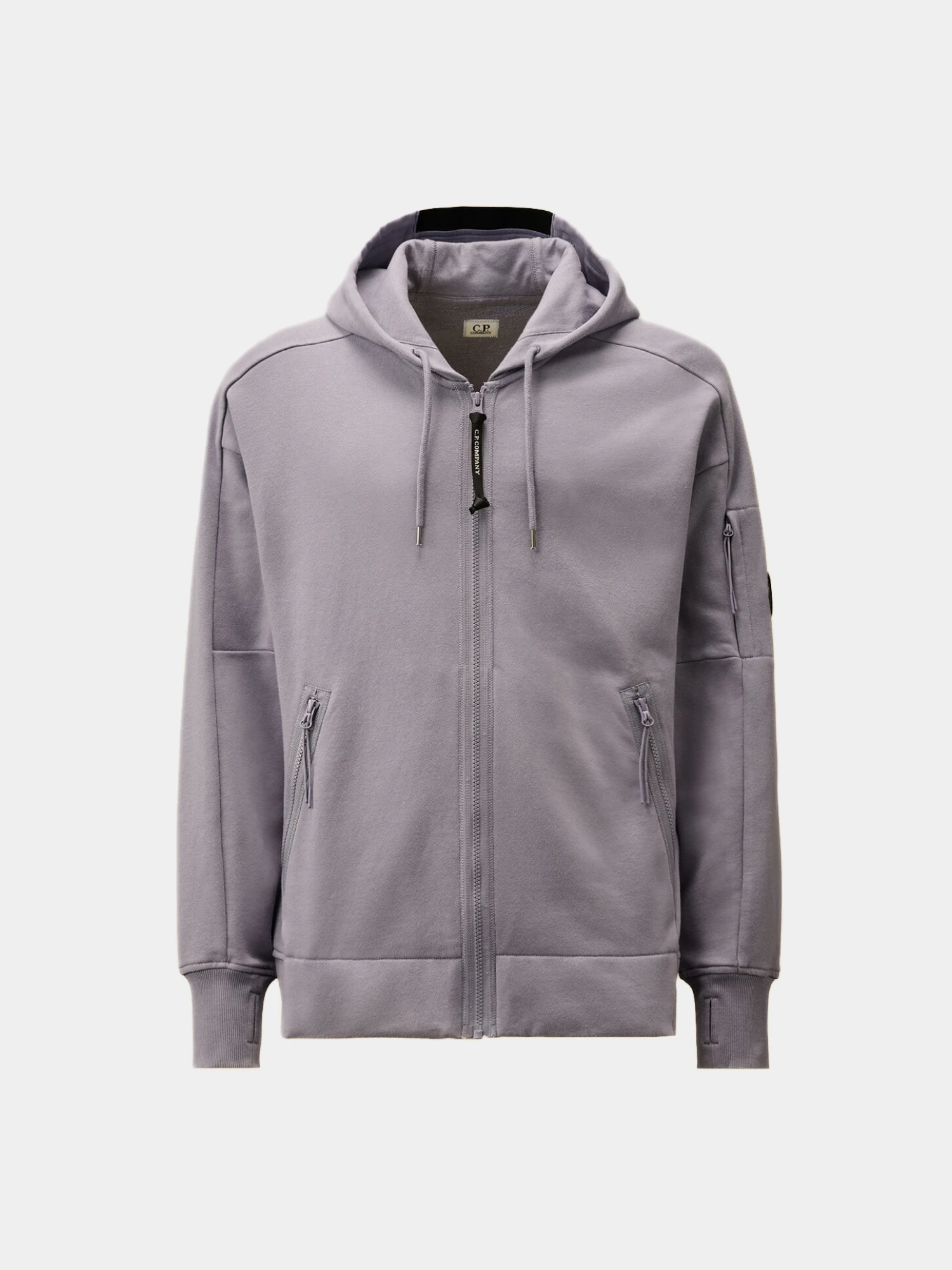 Зип-худи C.P. Company Diagonal Raised Fleece Lavander Violet