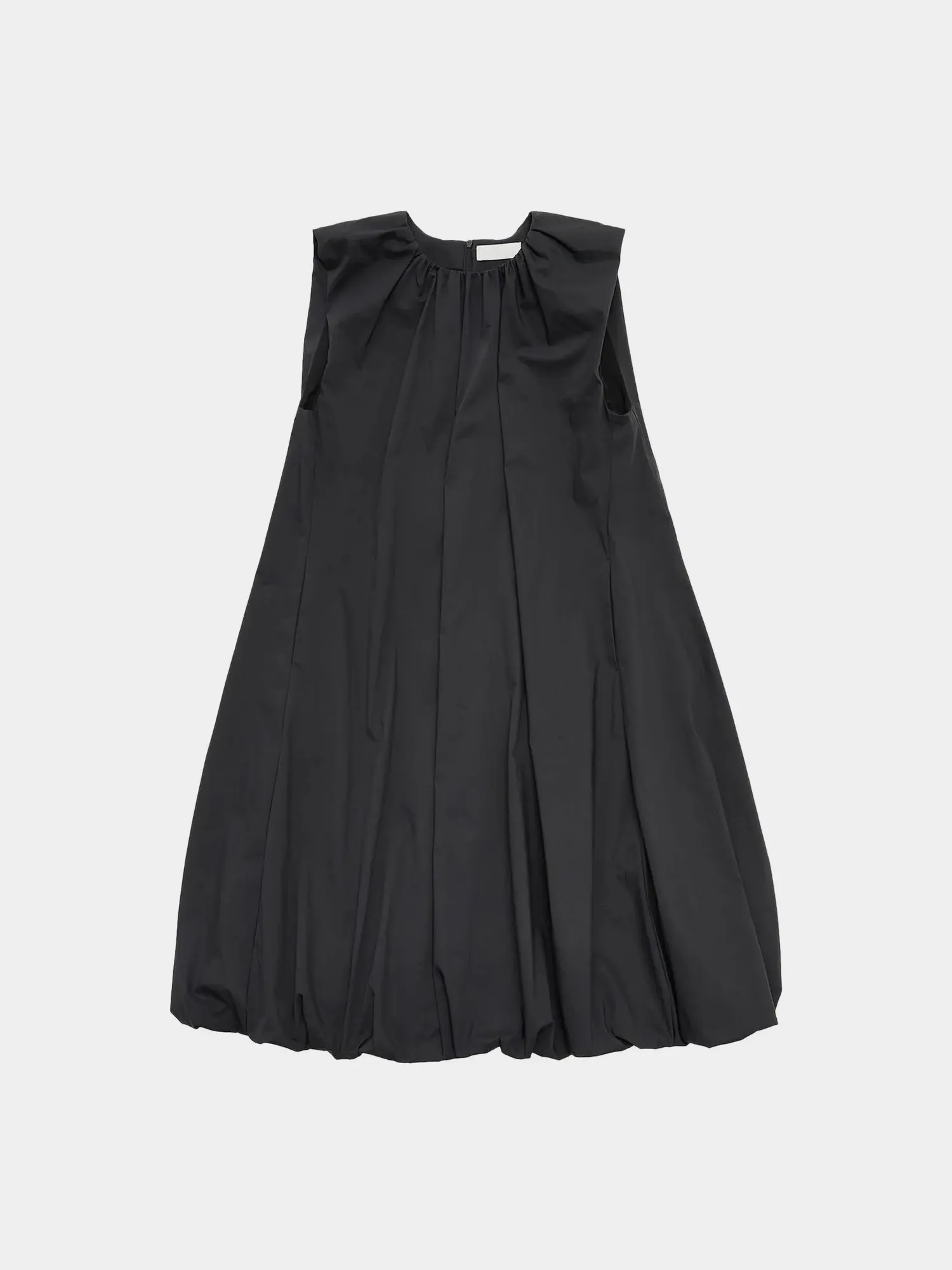 Женское платье AMOMENTO Cotton Volume Shirring Charcoal