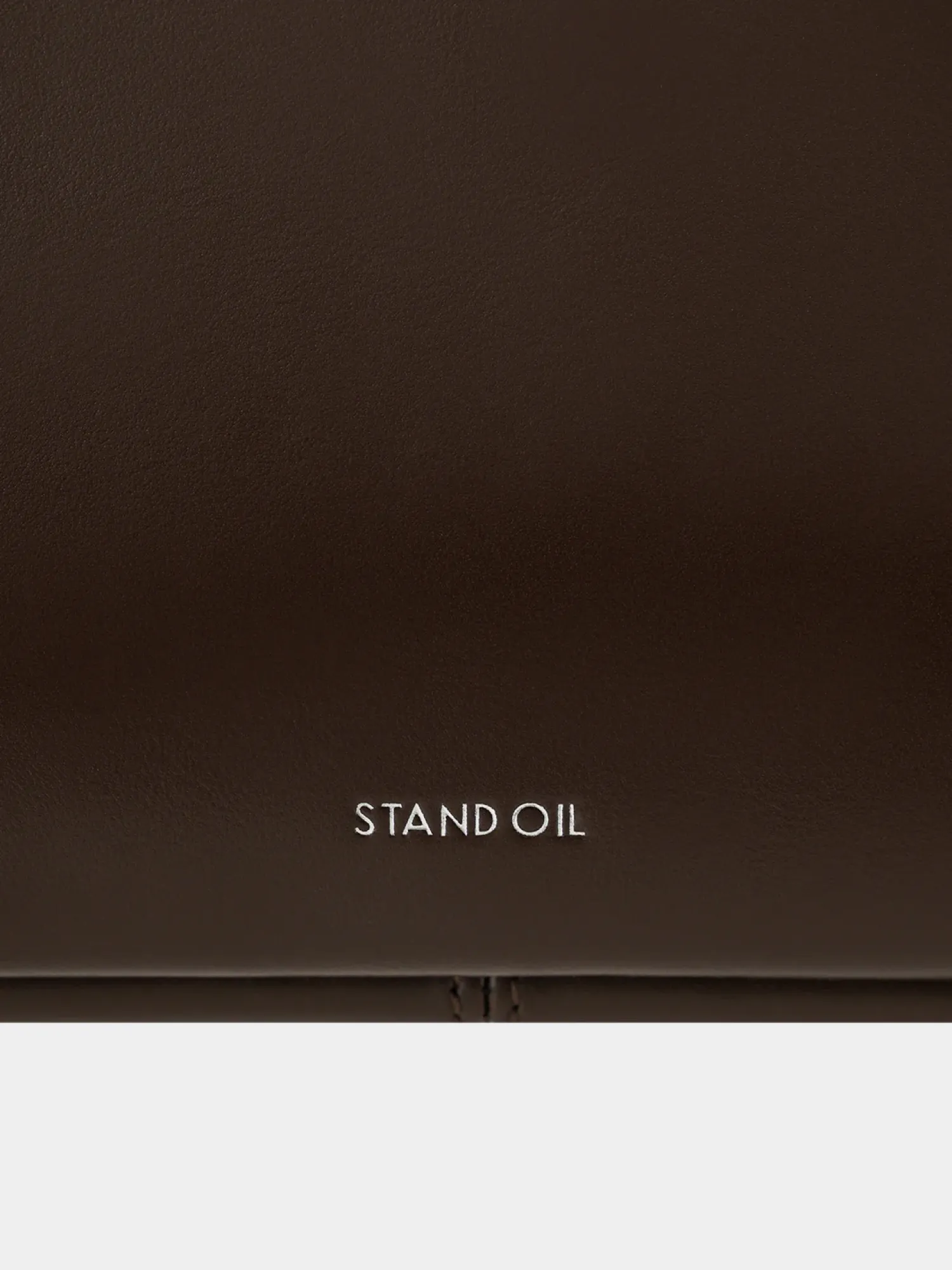 Женская сумка STAND OIL More Baguette Marron