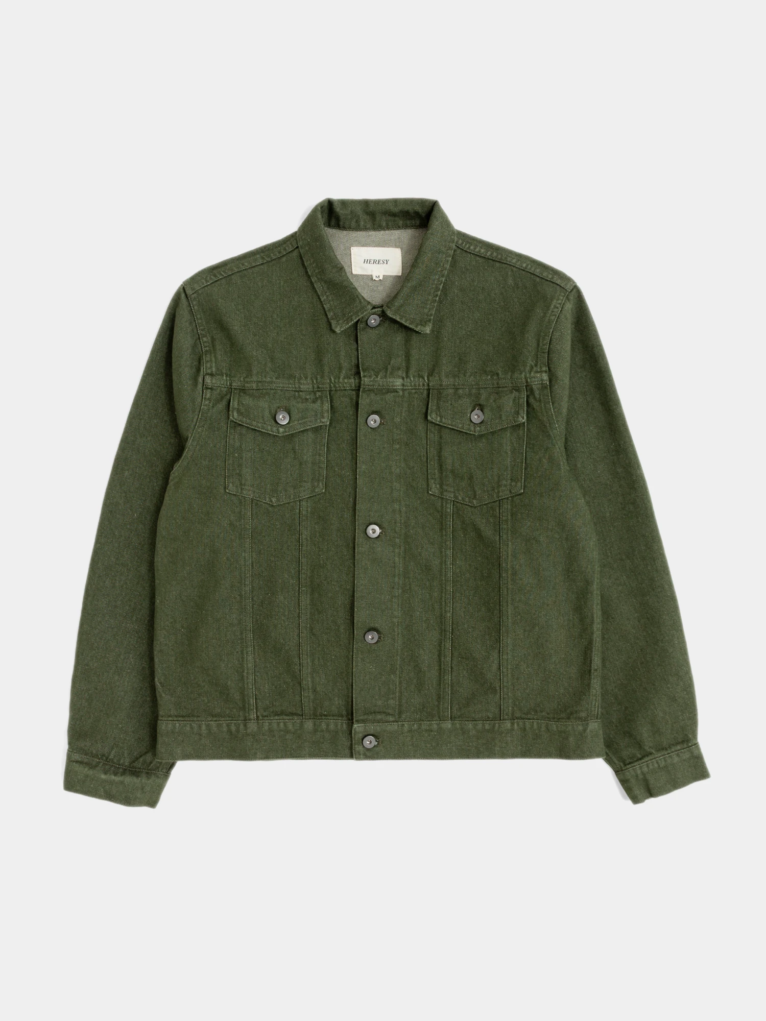 Джинсовая куртка Heresy Alga Green