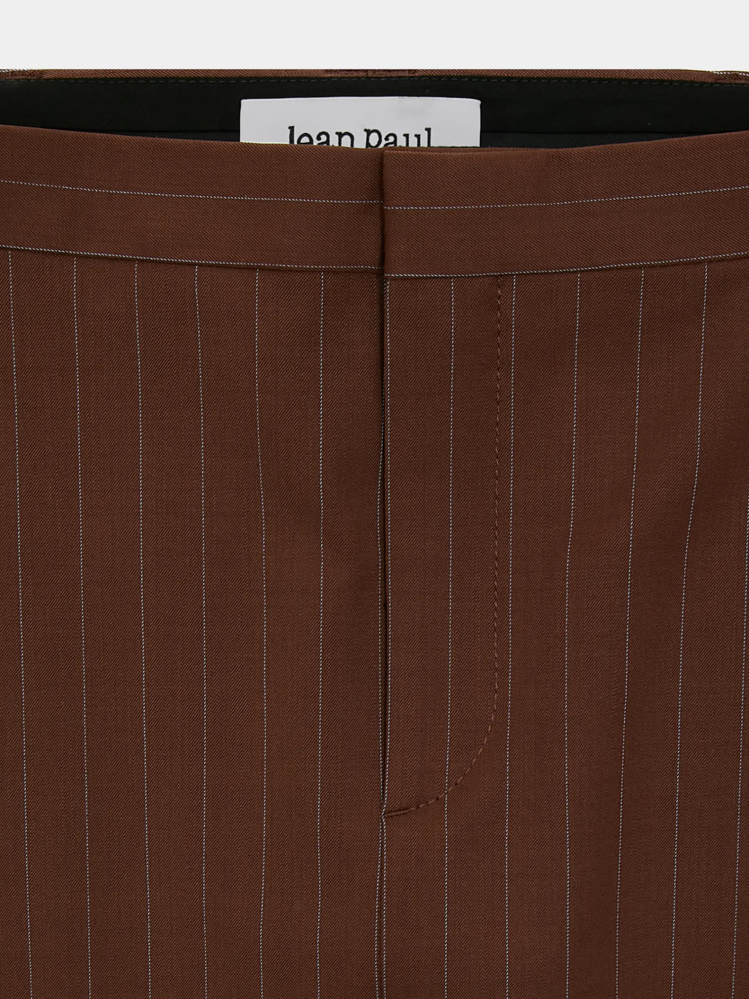 Женская юбка Jean Paul Gaultier Tailoring Pinstriped Brown/Light Blue