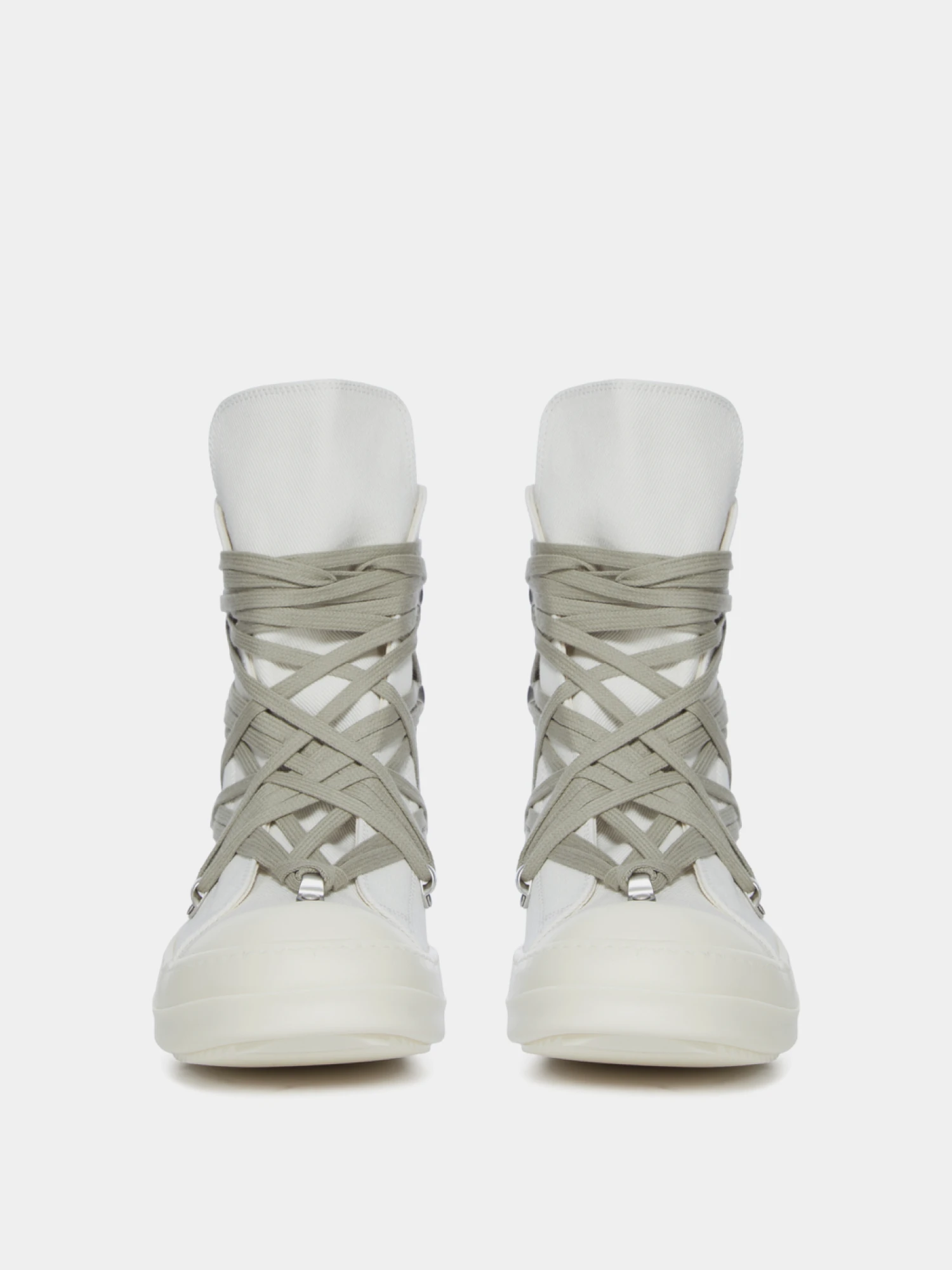 Кеды RICK OWENS DRKSHDW Megalace Denim Cream/Milk