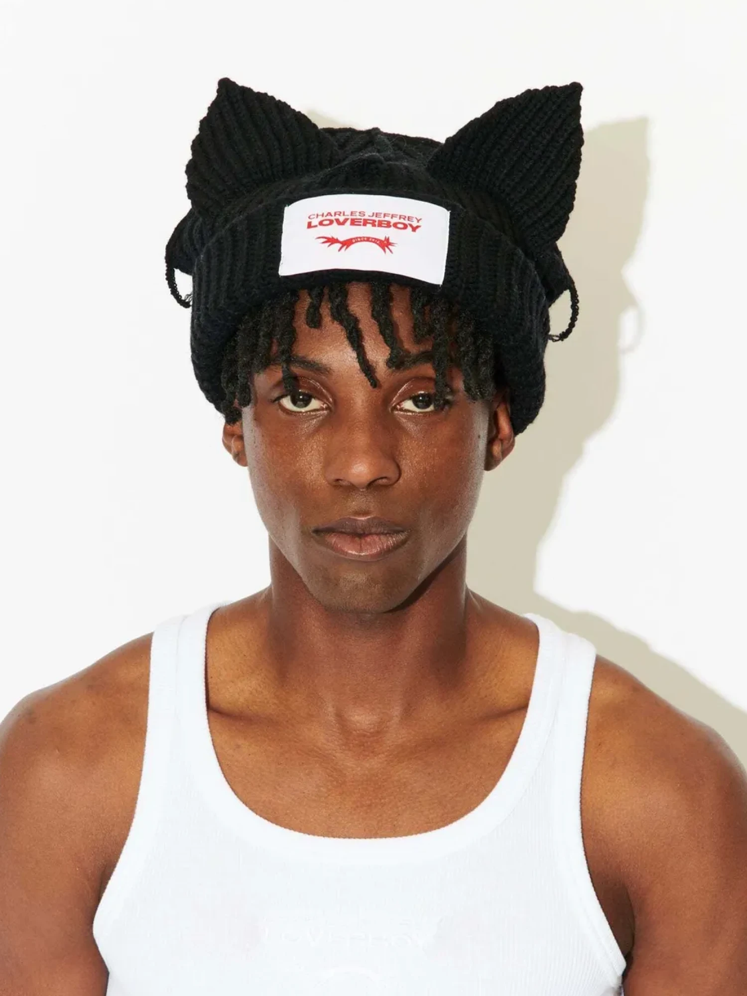 Шапка Charles Jeffrey Loverboy Supersized Chunky Ears Black