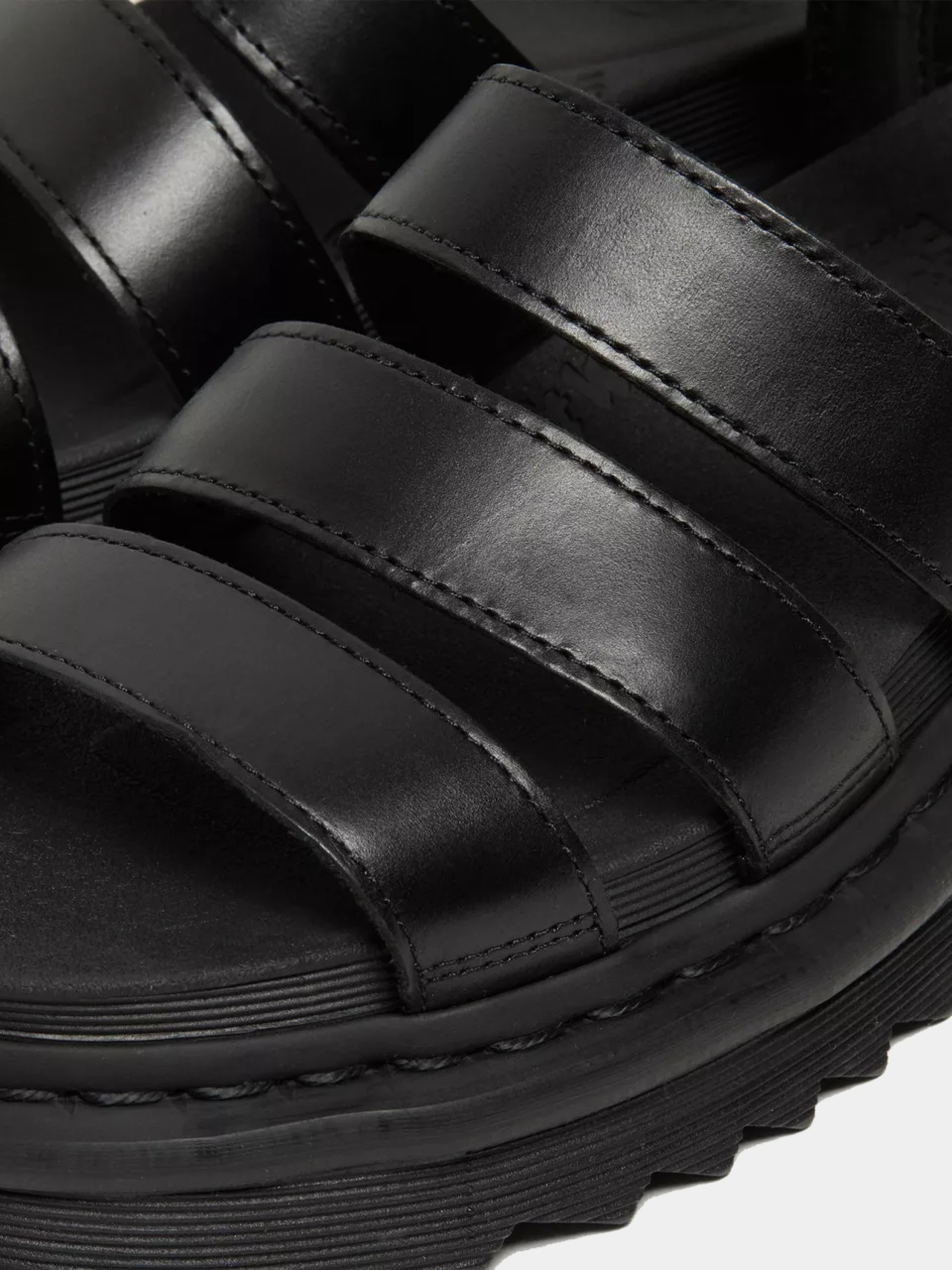 Сандалии Dr. Martens Blaire Brando Leather Black