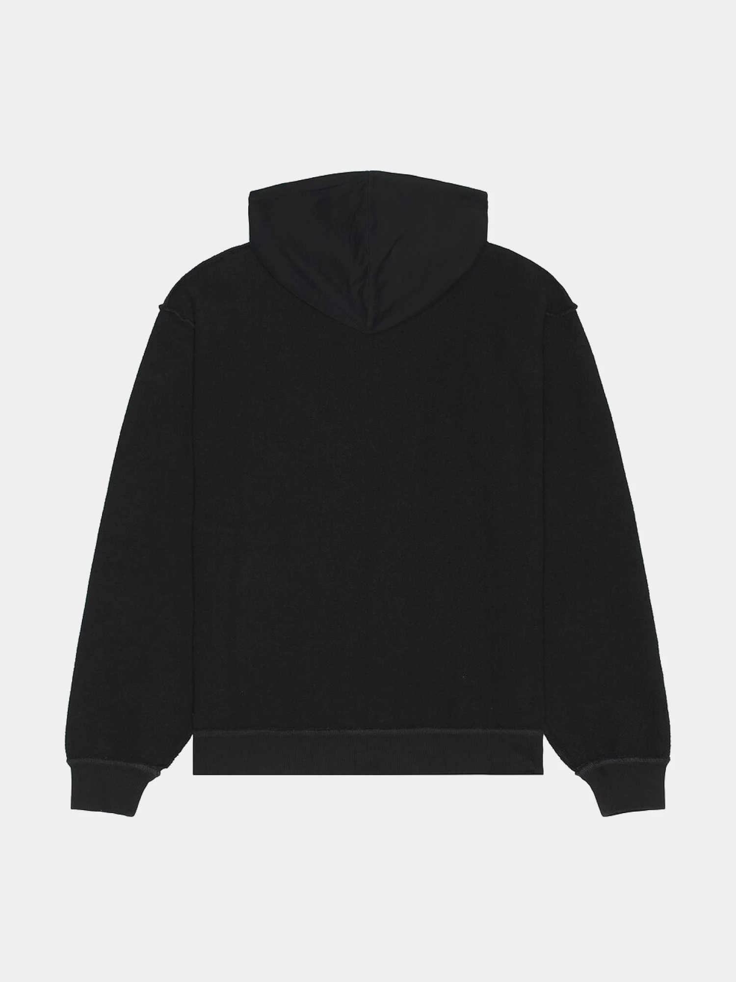 Зип-худи MM6 Maison Margiela Brushed Jersey Black