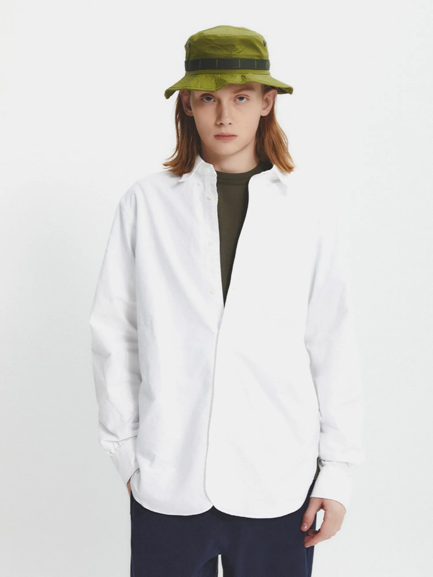 Рубашка EASTLOGUE PERMANENT B.D Regular White Oxford