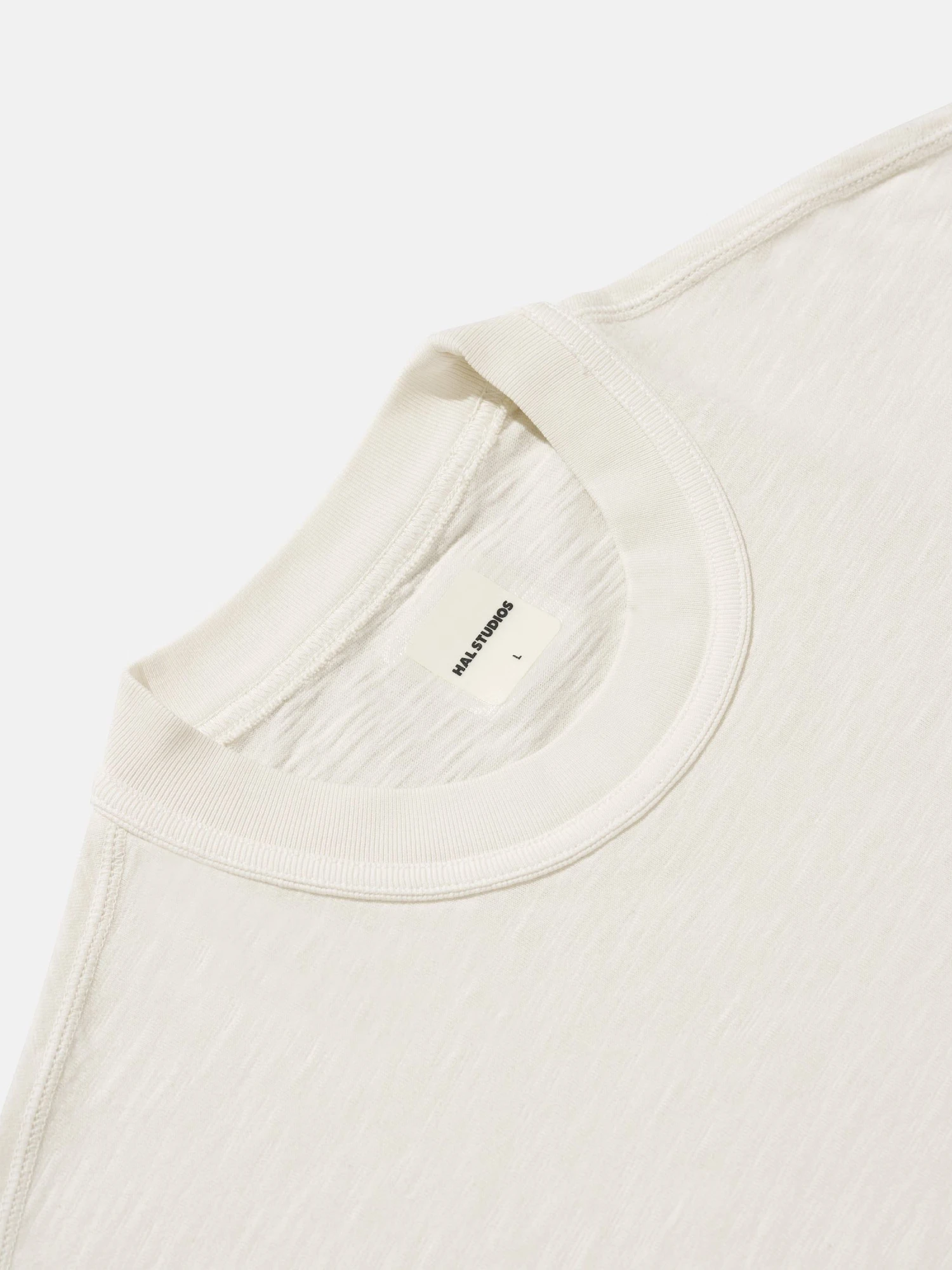 Футболка HAL STUDIOS Studio Slub T-Shirt Off White