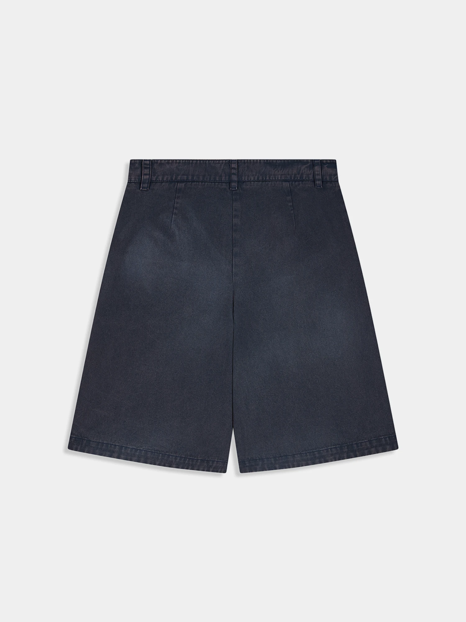 Женские Шорты OPEN YY Washed Bermuda Blue
