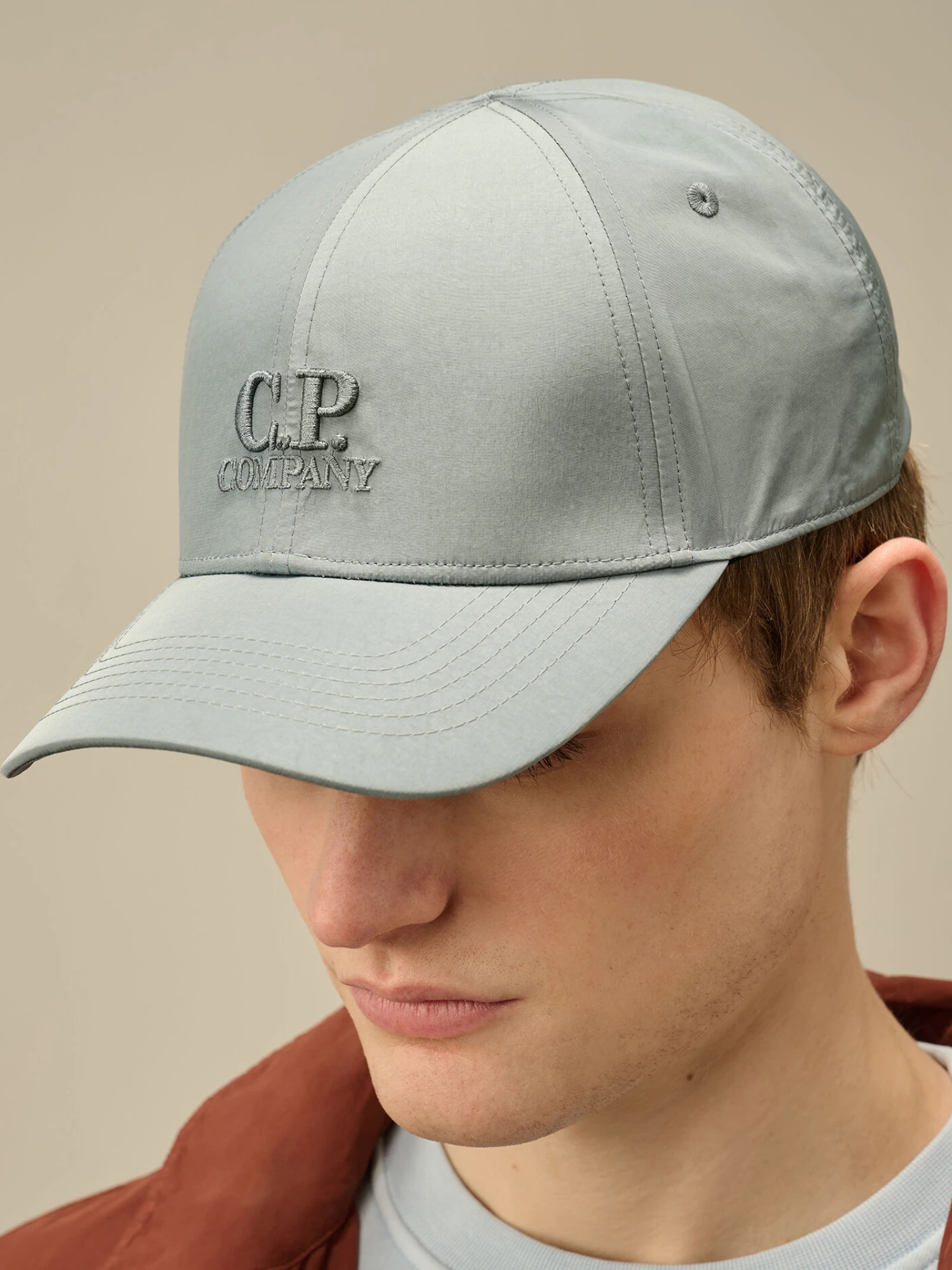 Кепка C.P. Company Chrome-R Logo Cap Stormy Weather