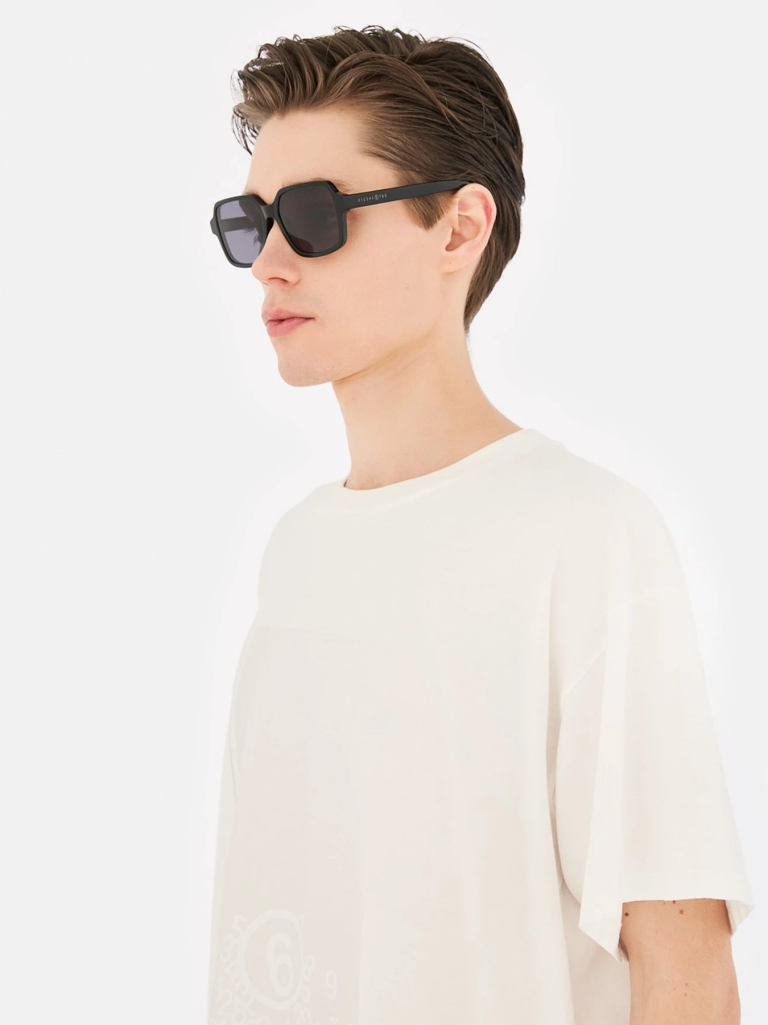 Очки MM6 Maison Margiela Lunettes 4 Noires