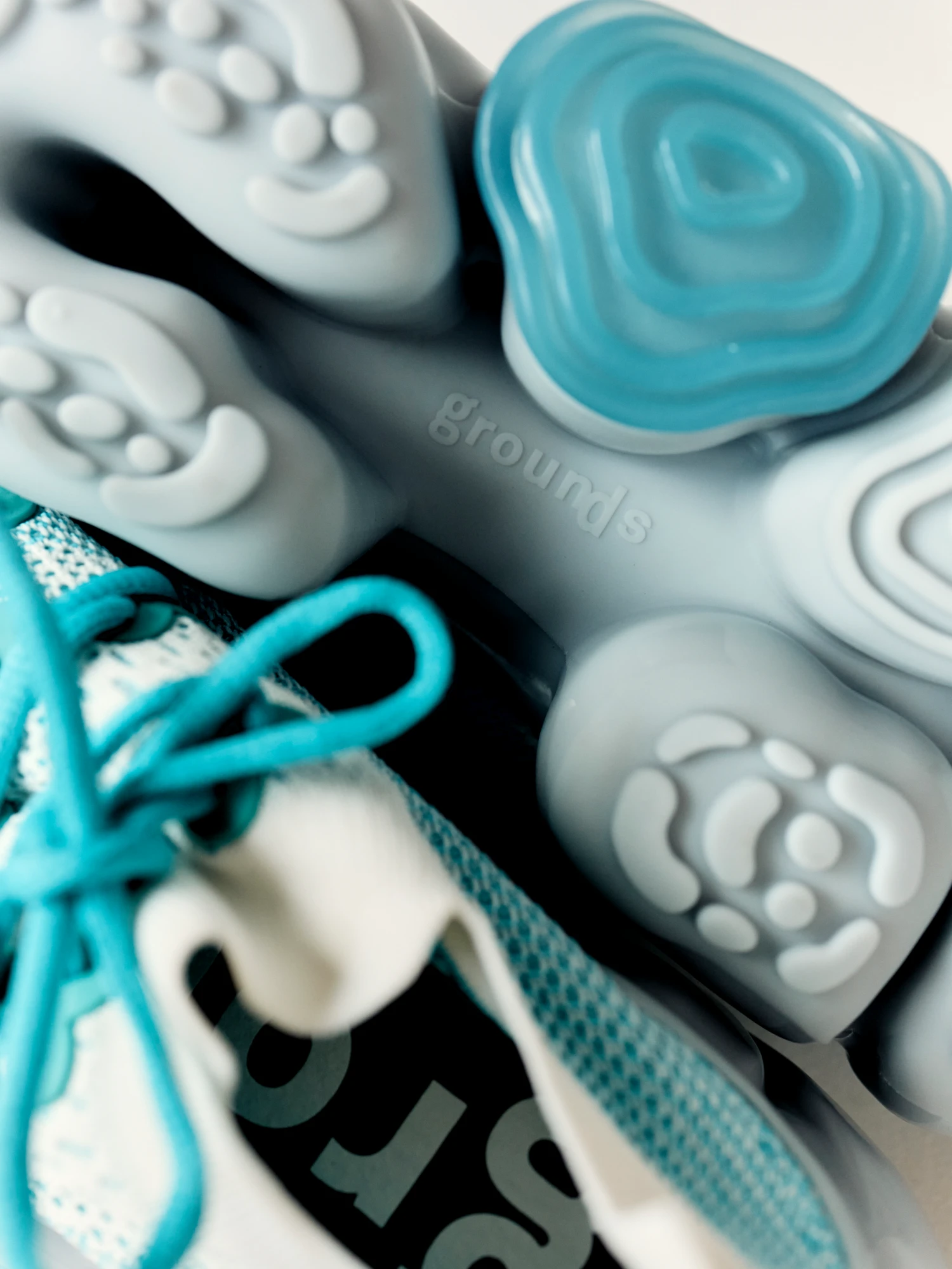 Кроссовки GROUNDS Moopie El White Light Blue