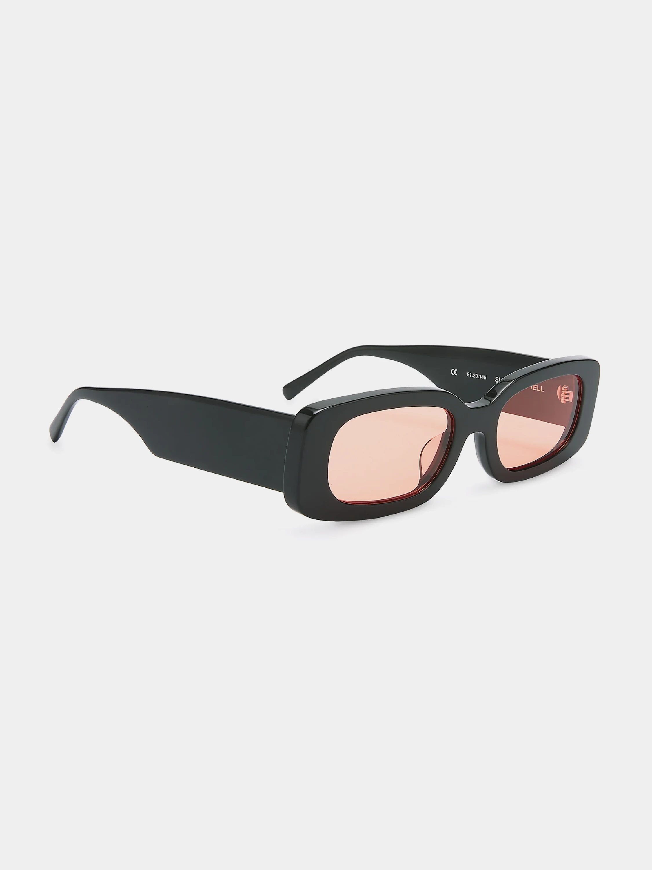 Очки Bonnie Clyde Show And Tell Black & Orange Lens