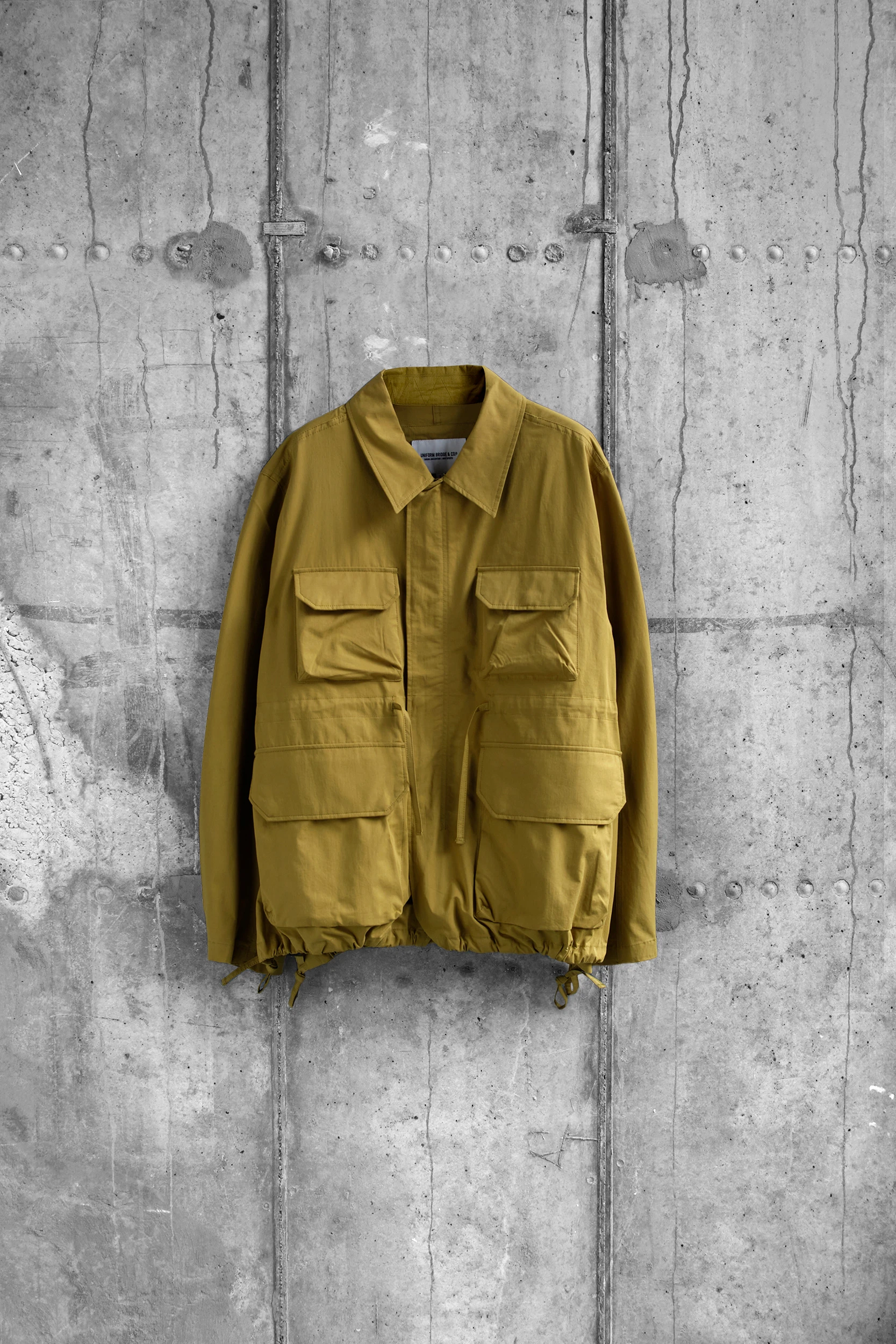 Овершот Uniform Bridge 4pocket Coach Jacket Mustard Green