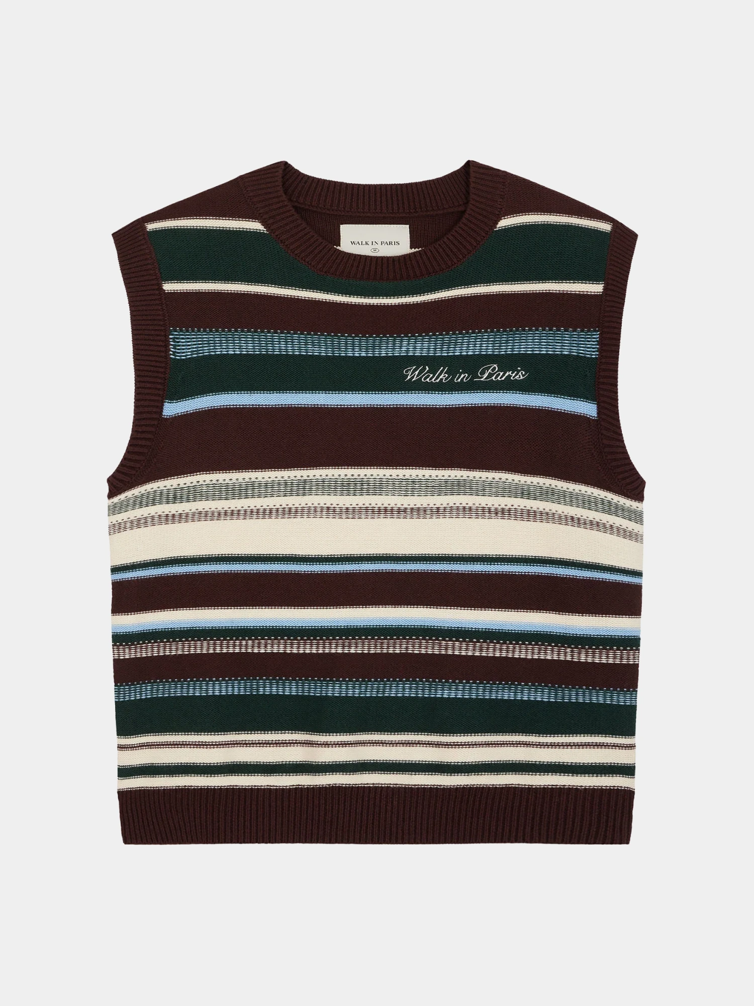 Жилет Walk In Paris Grandpa Sleeveless Knit Vert