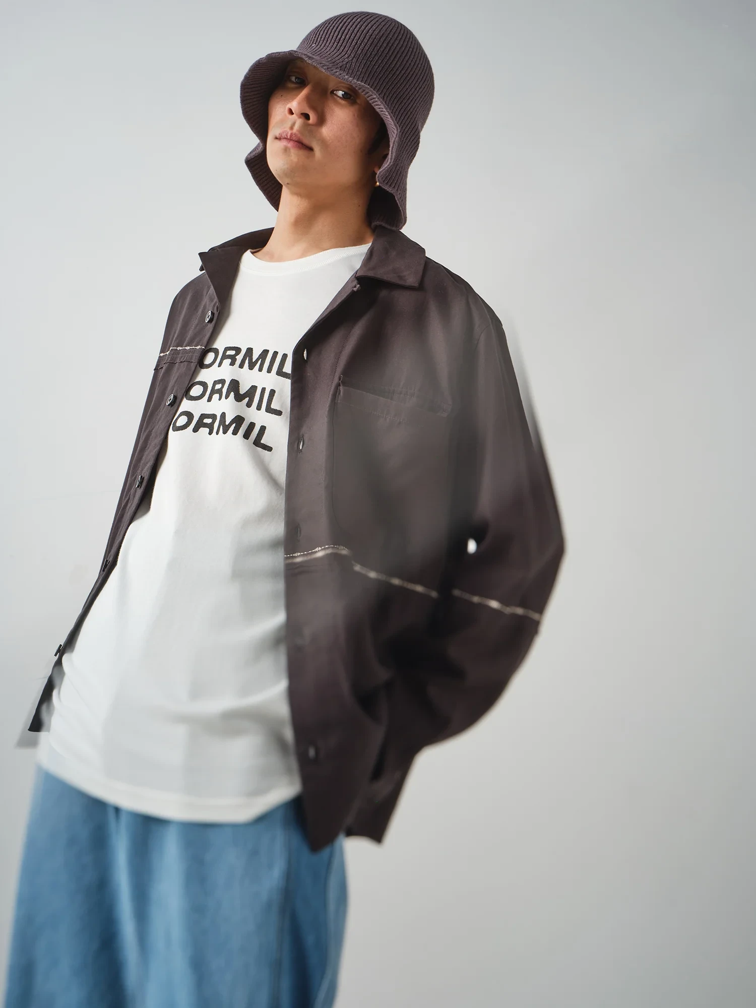 Рубашка ACMH Fray Vintage Black