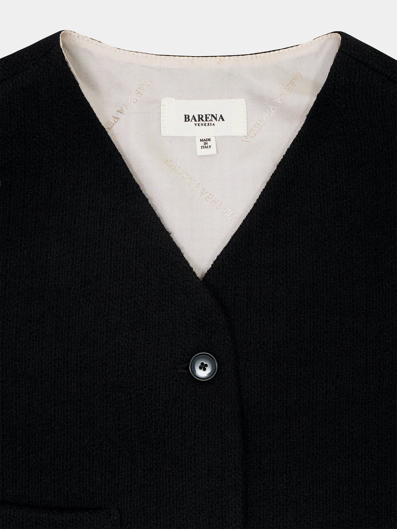 Женский жилет Barena Venezia Ted Verticale Black