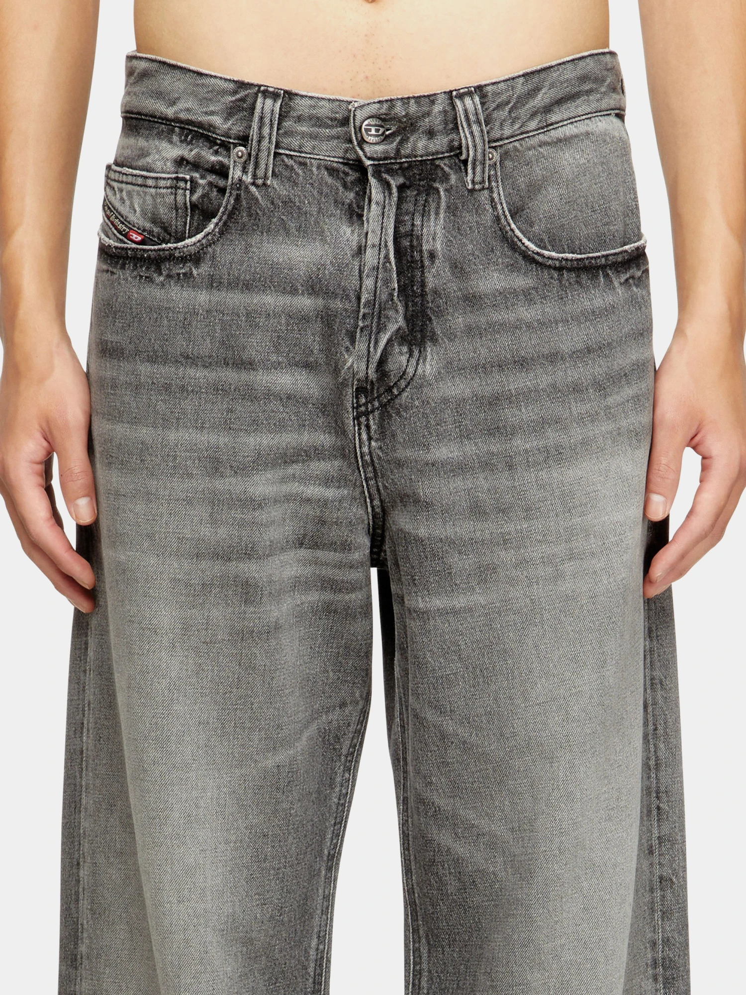 Джинсы Diesel Denim 5 Pockets 2001 D-Macro L.32 Grey
