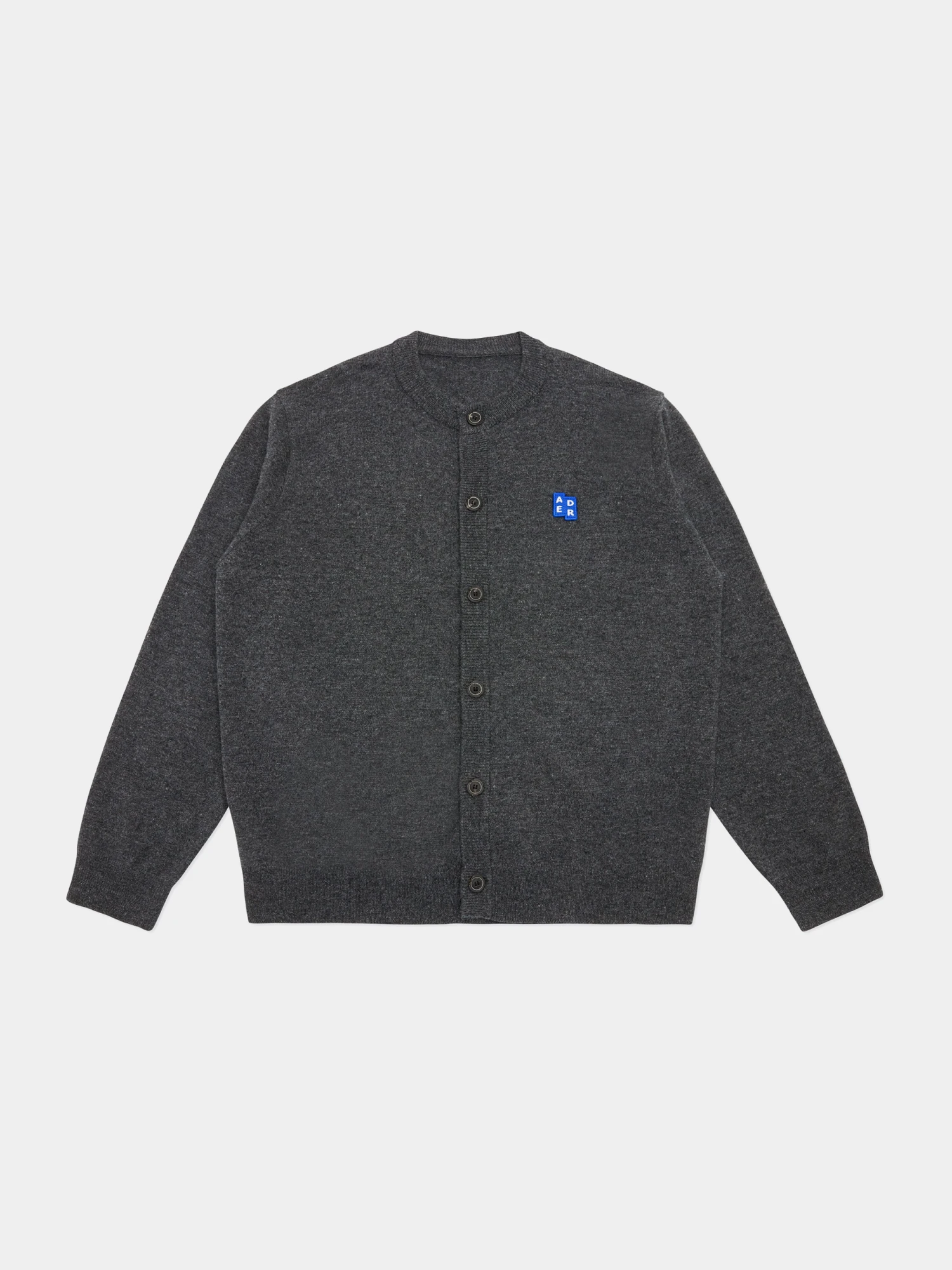 Кардиган ADERERROR Sig BL Tag Cardigan 02 Charcoal
