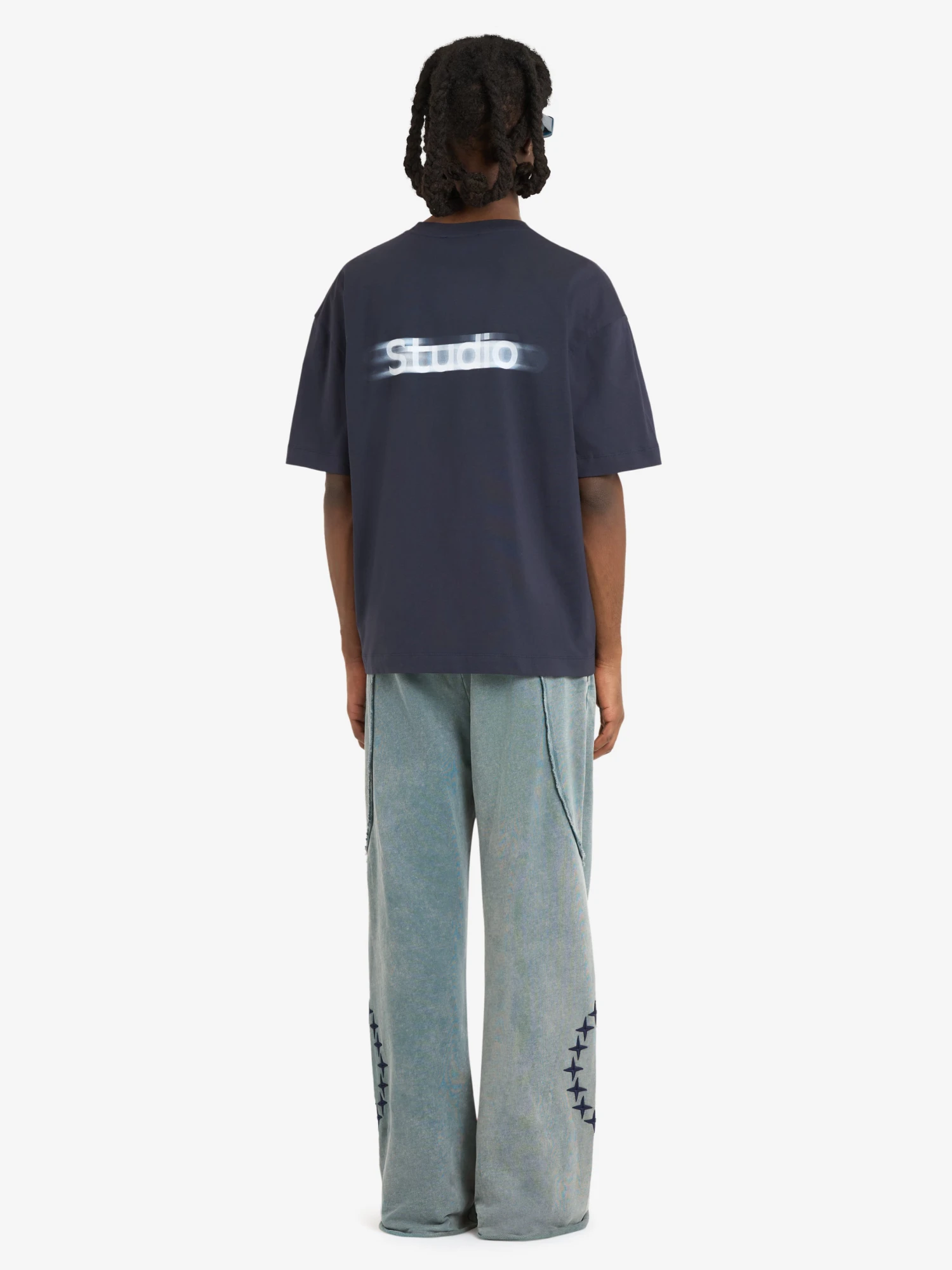 Футболка Études Relax Tee Études Blur Navy
