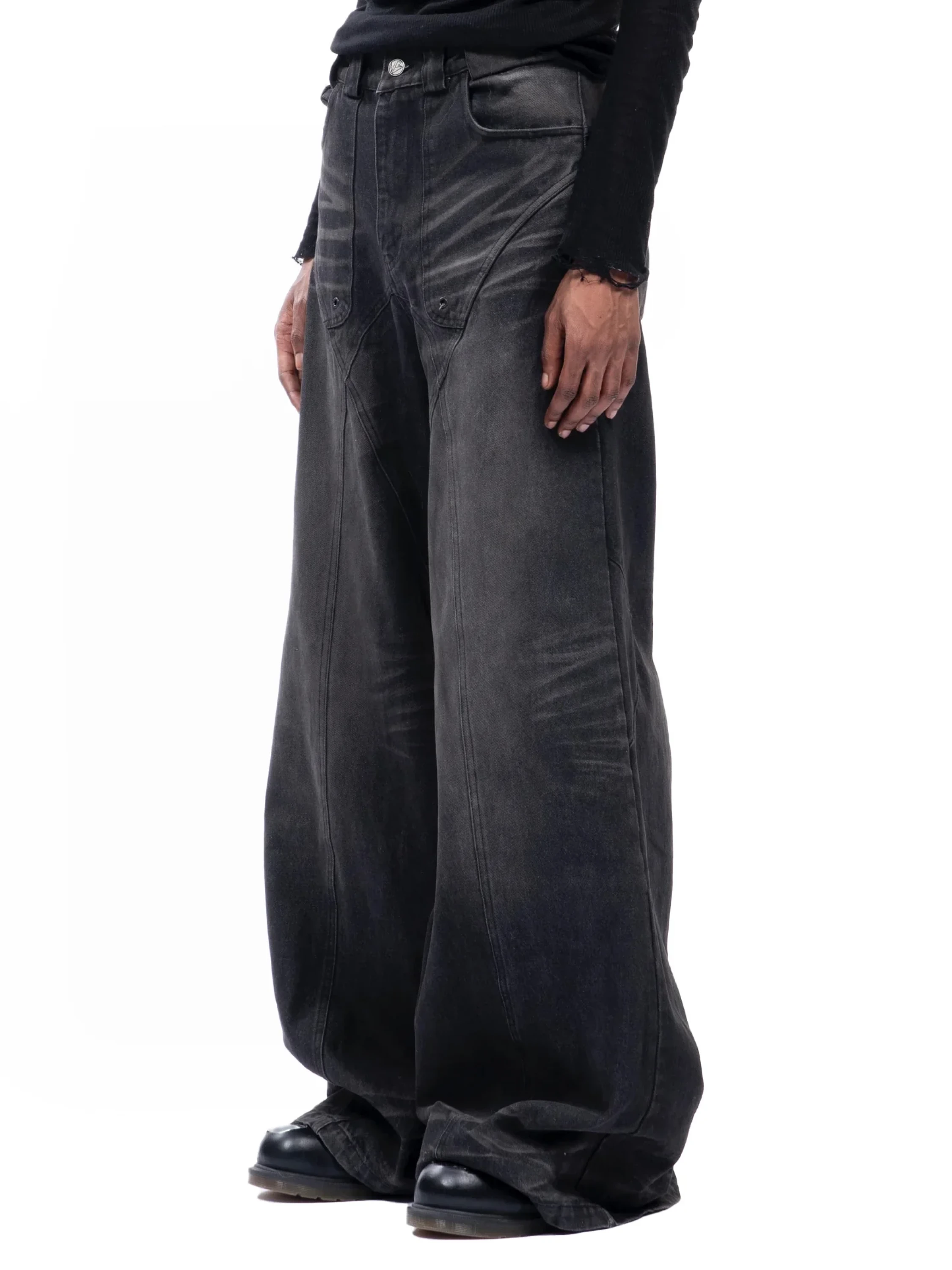 Джинсы NO/FAITH STUDIOS Sun Faded Dune Baggy Denim