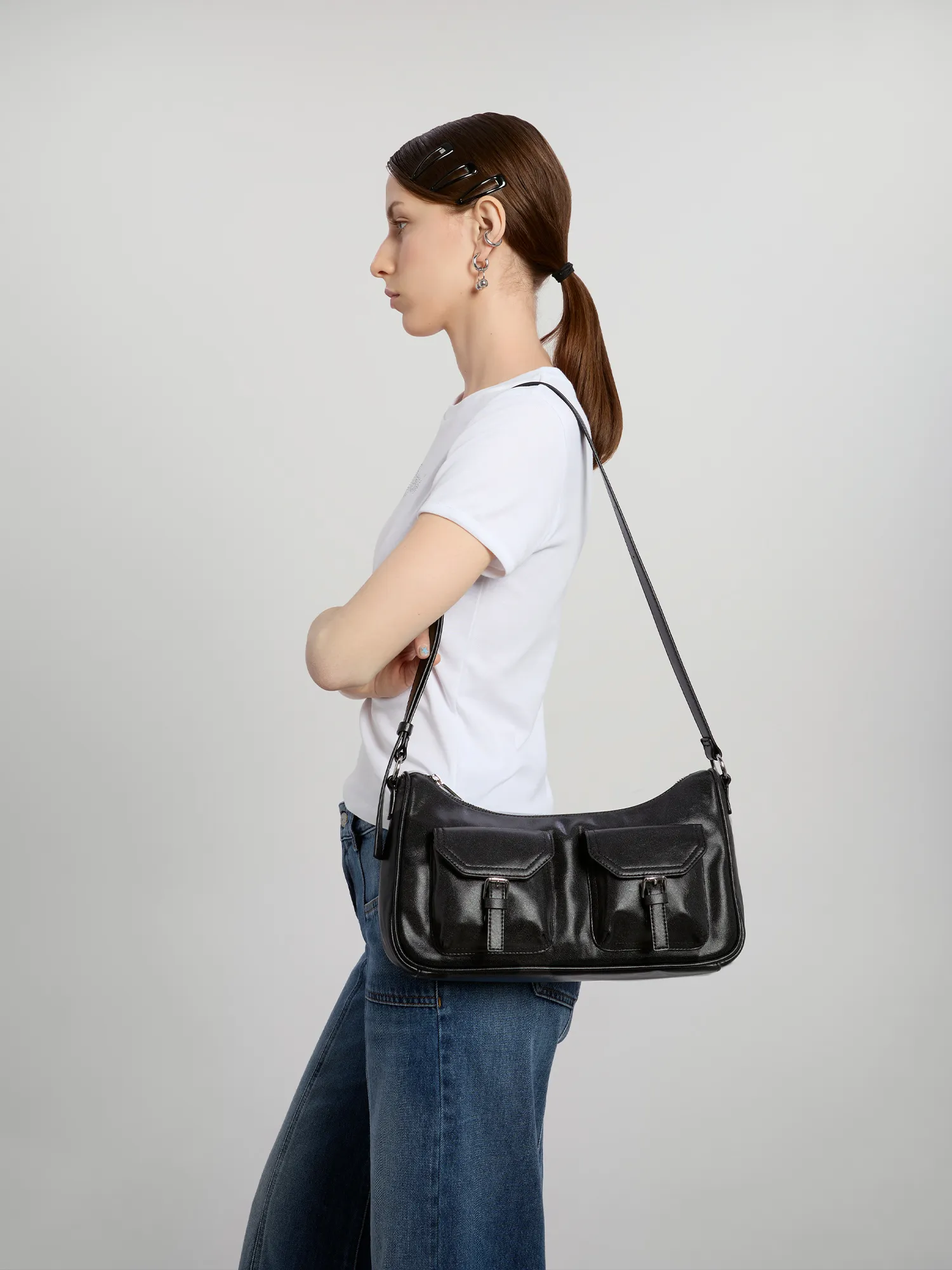 Женская сумка STAND OIL Joey Bag Mini Black