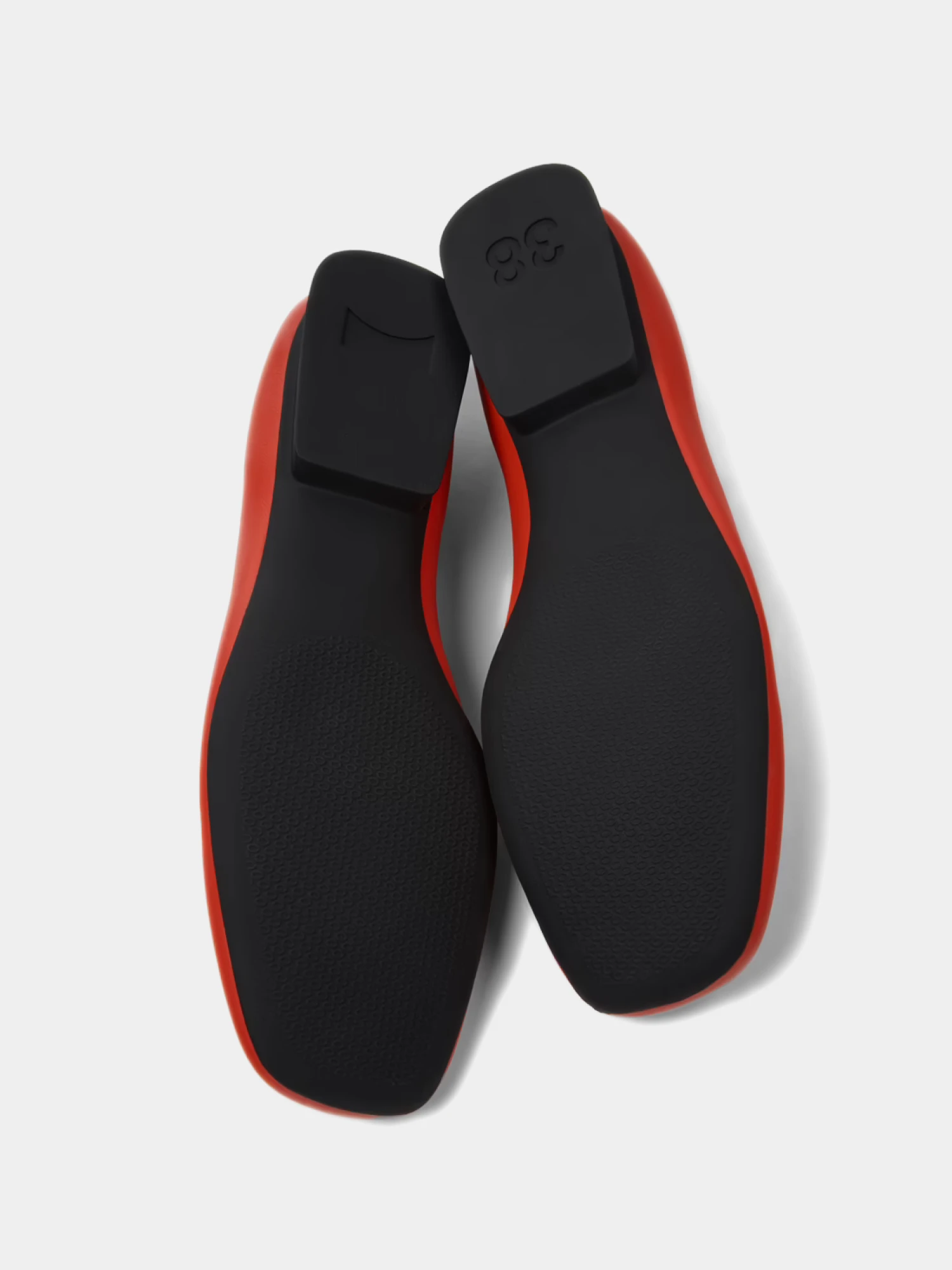 Женские балетки Camper Casi Myra Leather Red