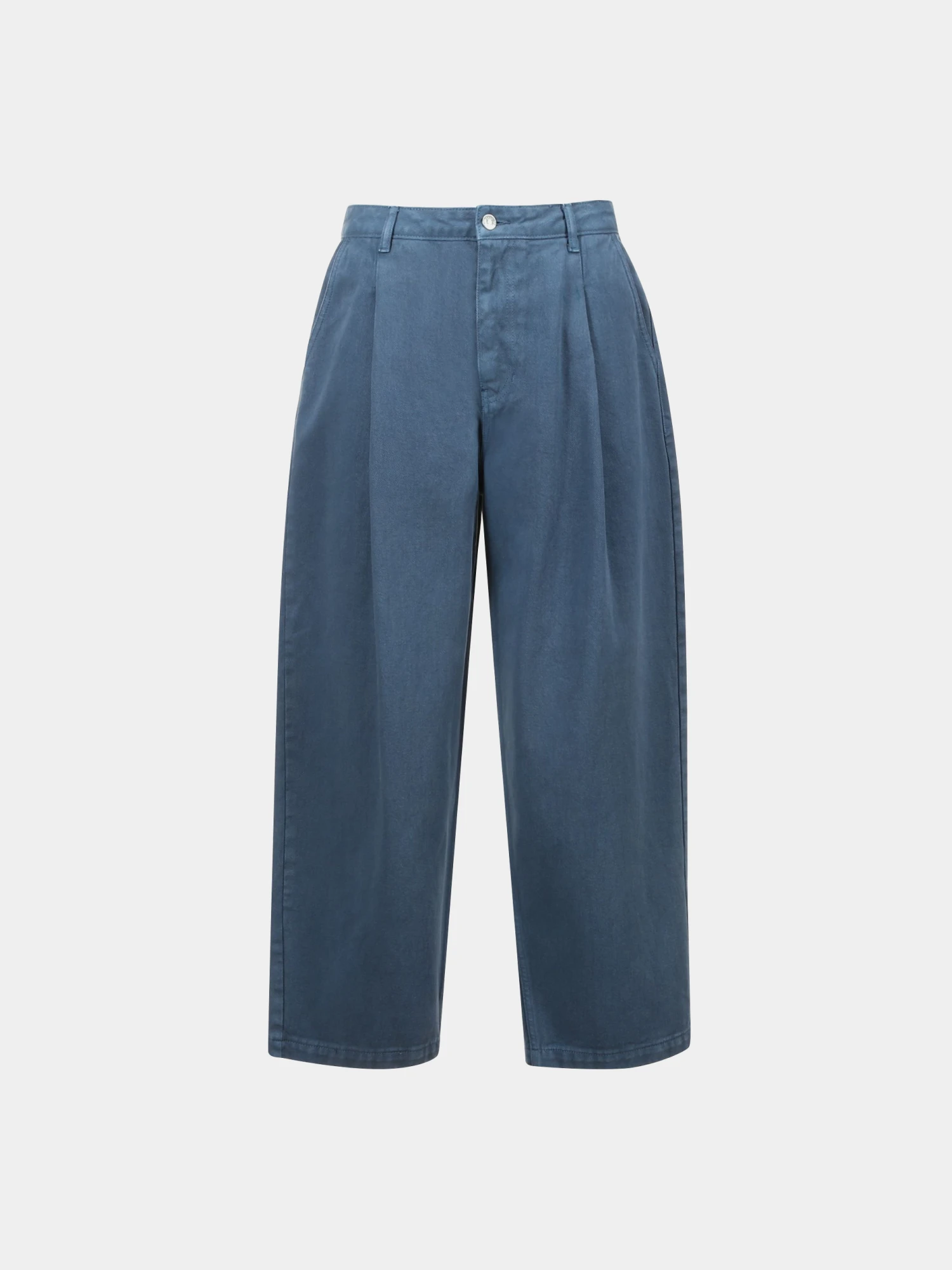 Джинсы LE17SEPTEMBRE Over-Dyeing Wide Tuck Denim Blue