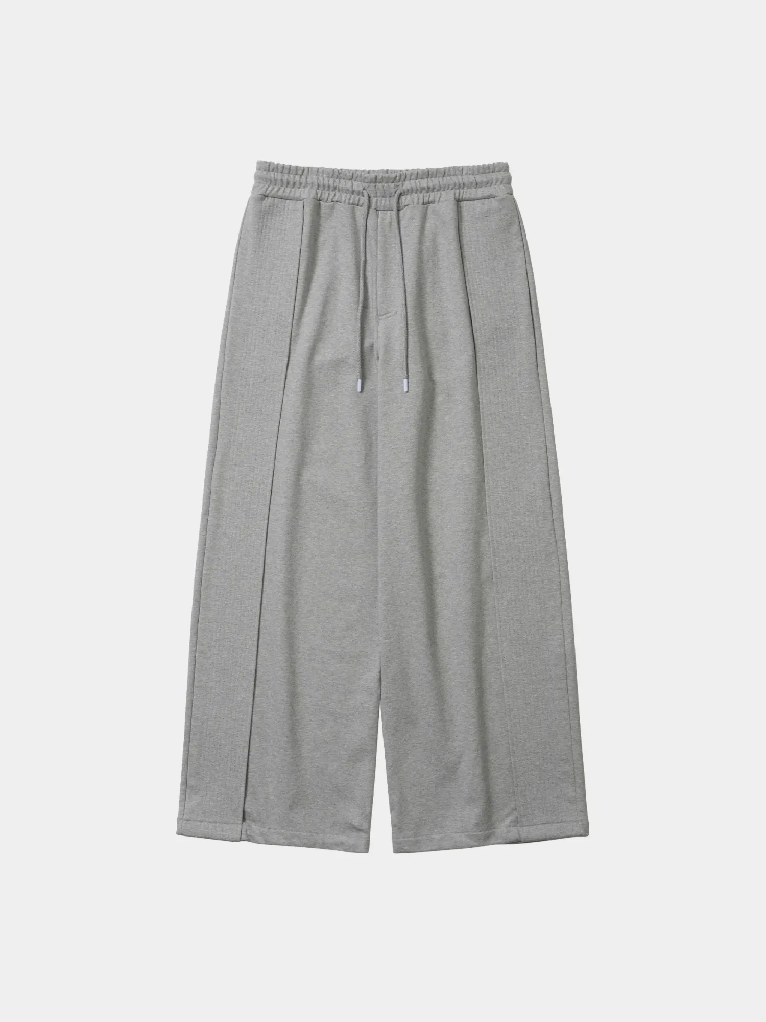 Брюки AJOBYAJO One Tuck Qulted Jersey Melange Grey