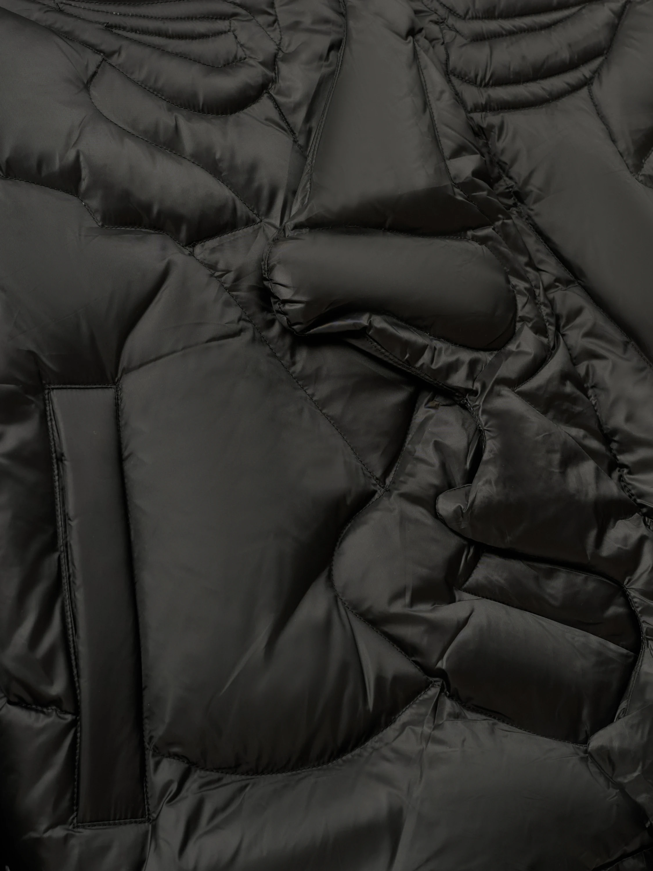 Пуховик KidSuper Kissing Puffer Black