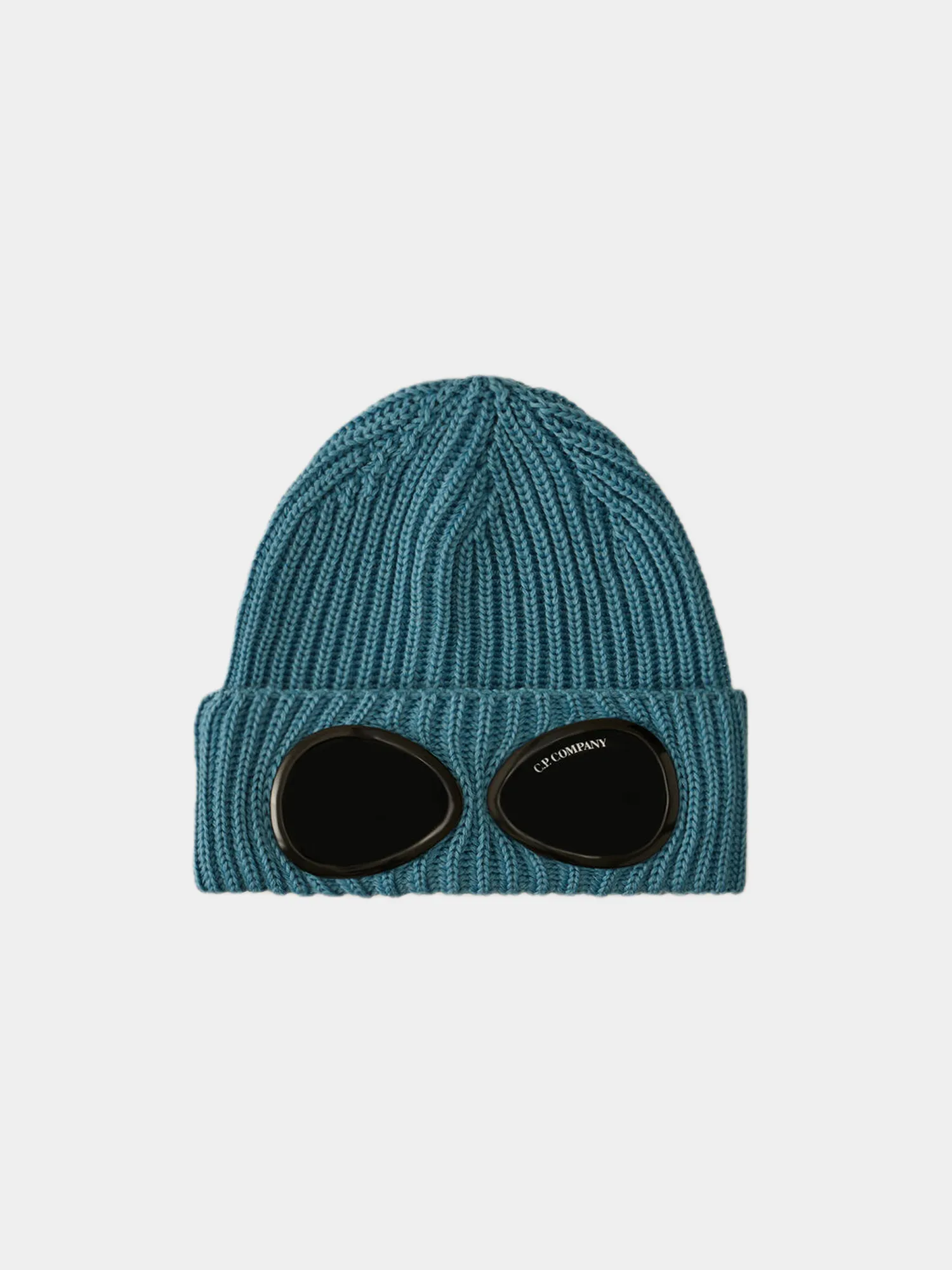 Шапка C.P. Company Extrafine Merino Wool Goggle Aegean Blue