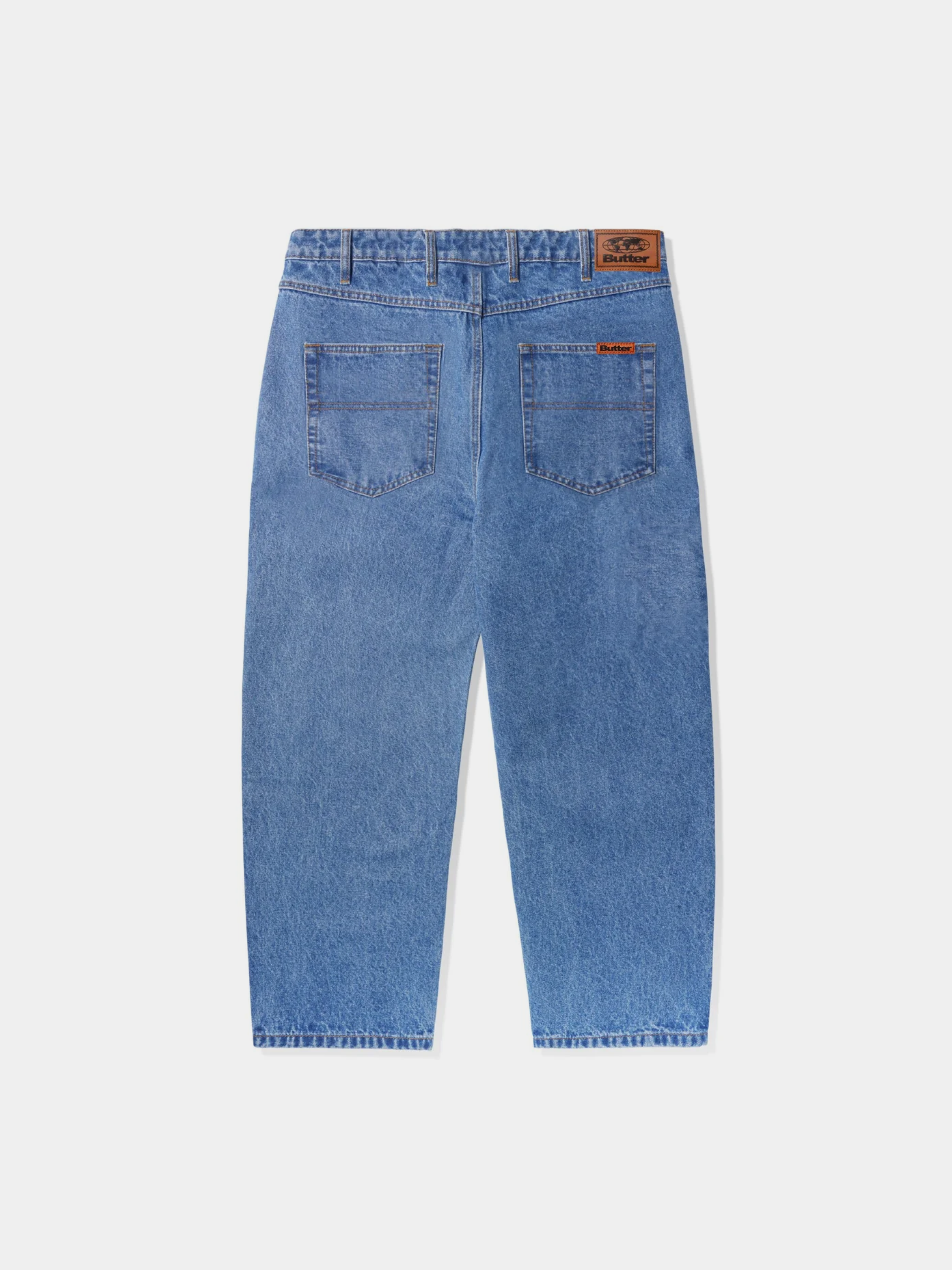 Джинсы Butter Goods Baggy Denim Washed Indigo