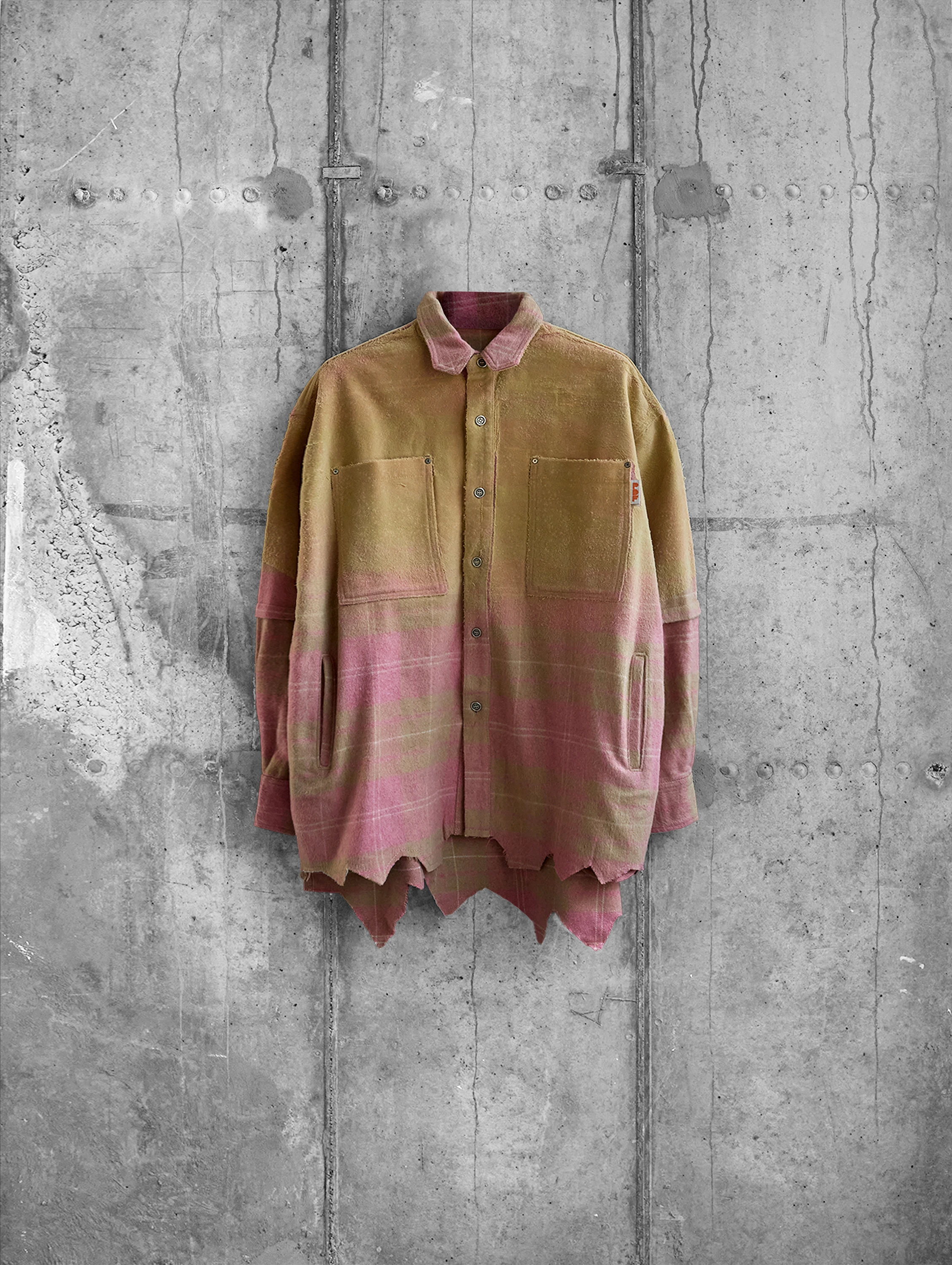 Рубашка PDF Raf Plaid Pink