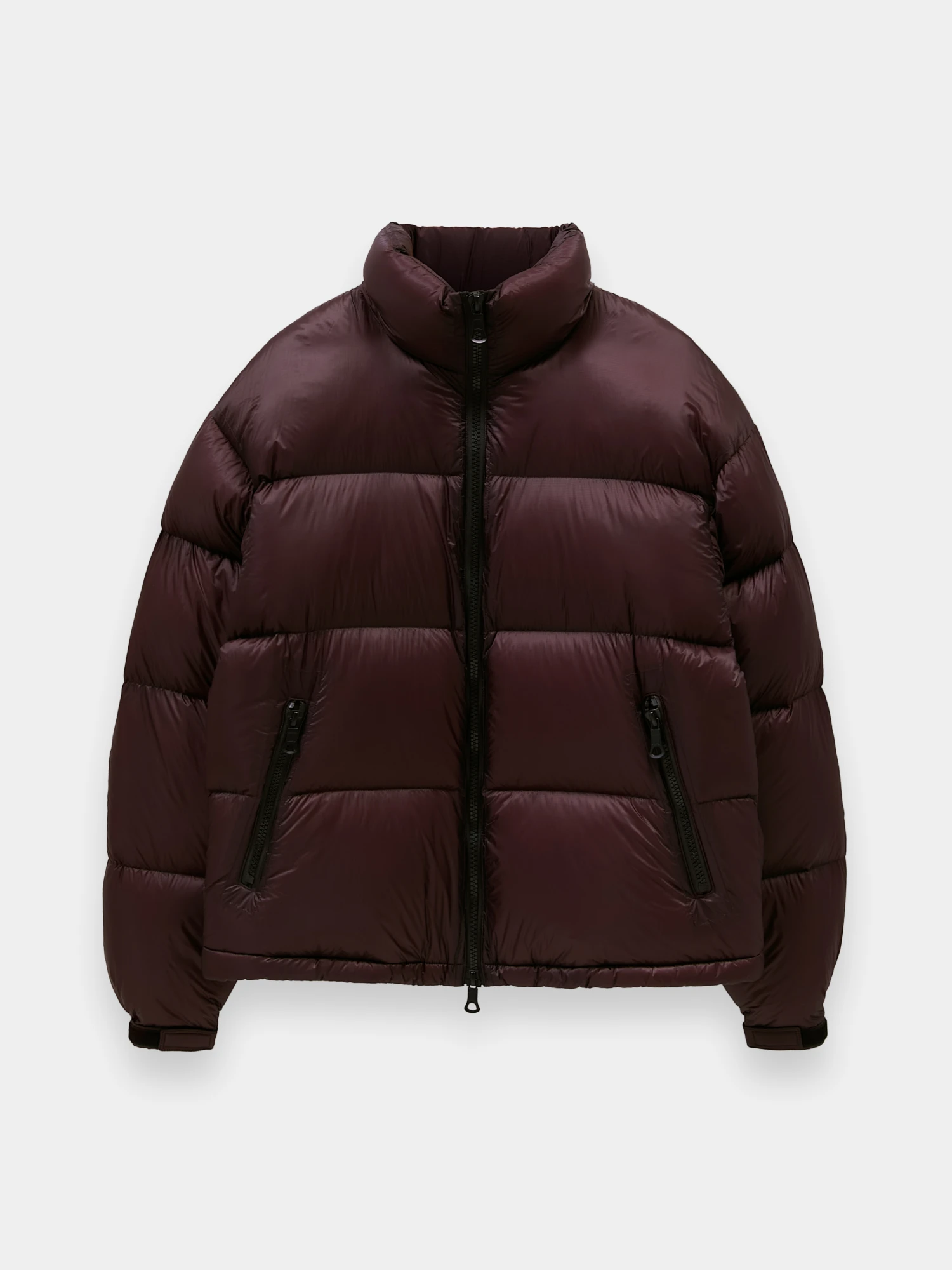 Пуховик MKI MIYUKI ZOKU Translucent Funnel Neck Bubble Raisin