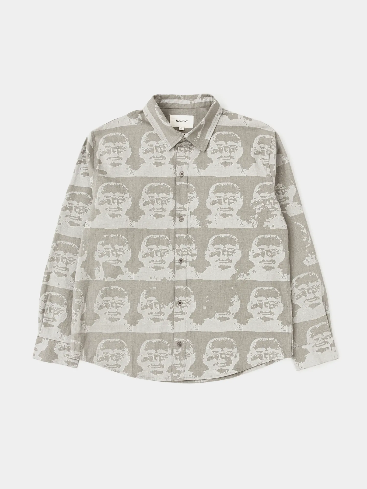 Рубашка Heresy Stone Head Shirt Green