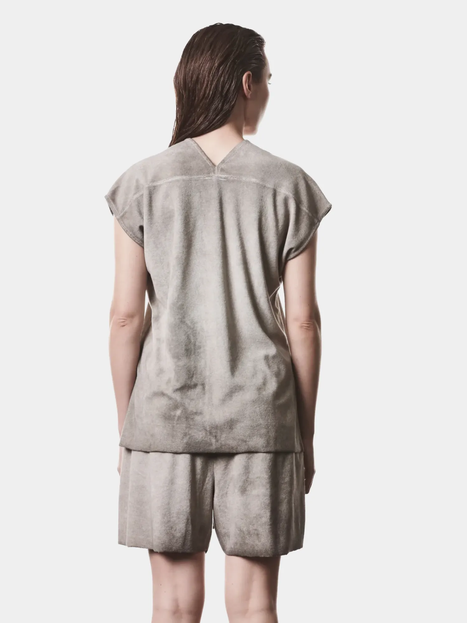 Женский топ thom/krom W TS 610 Cold Dye Stone