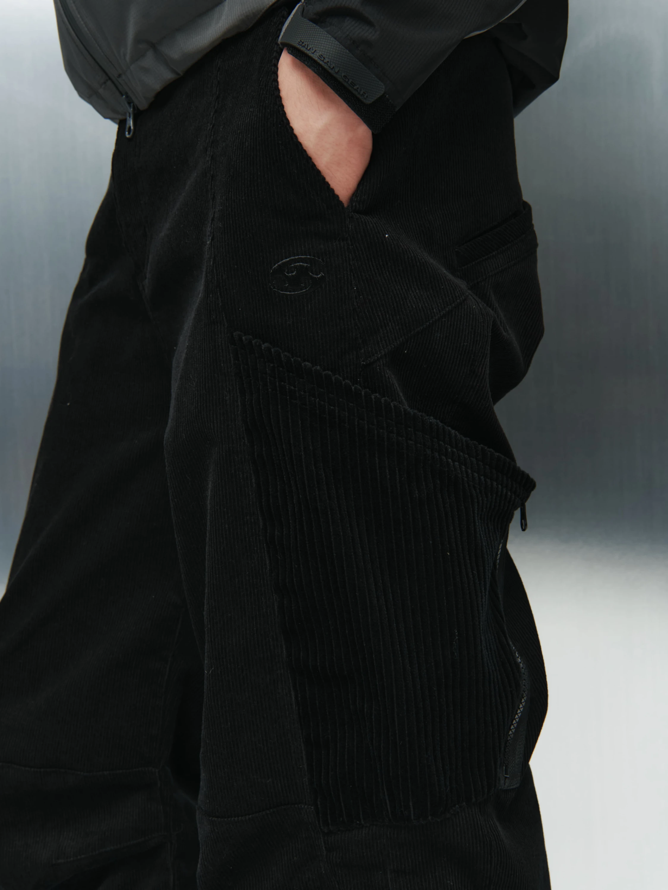 Брюки SAN SAN GEAR Corduroy Pocket Black