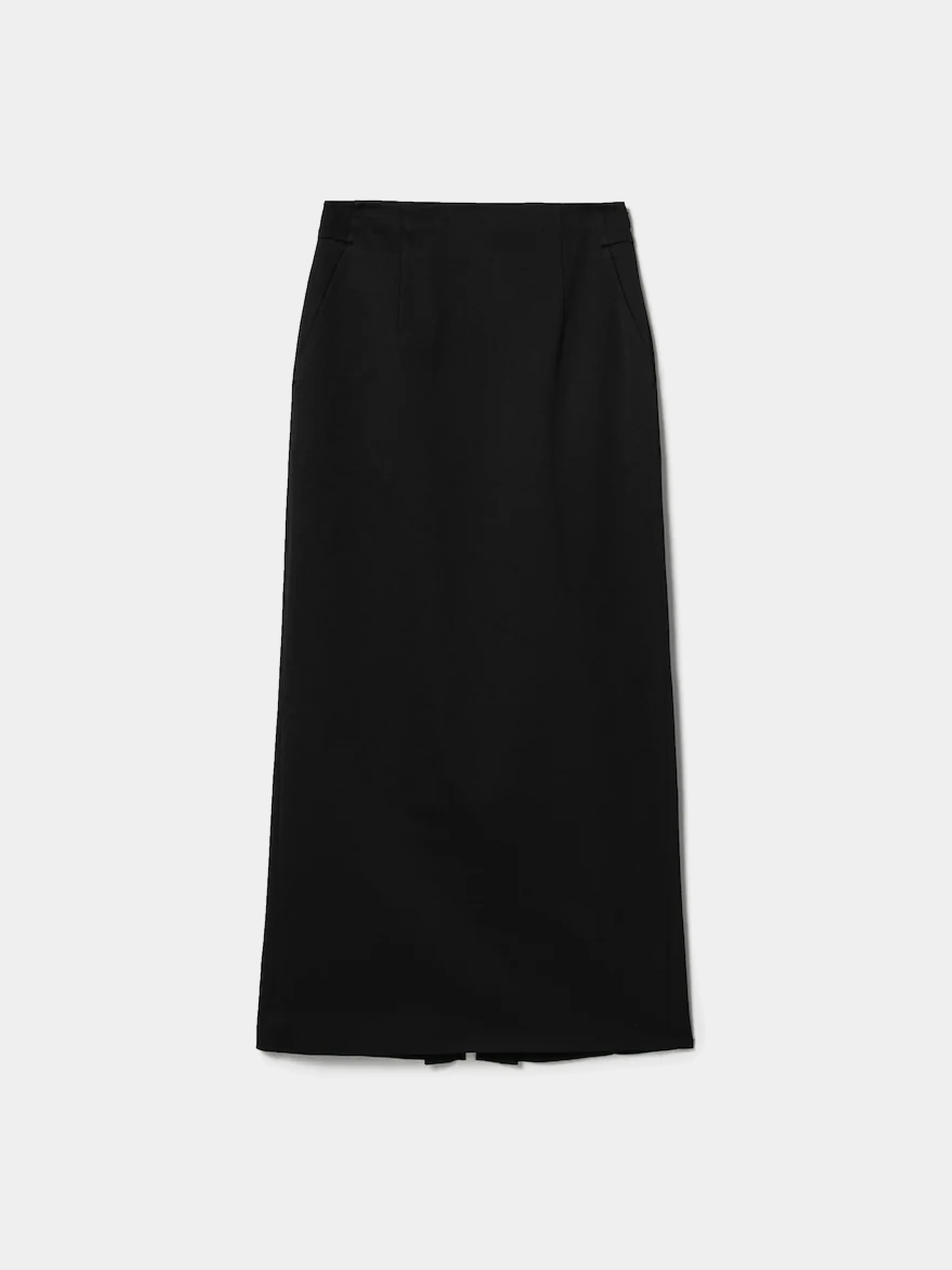 Женская юбка JUUN.J Jacket Layer Long Slit Skirt Black