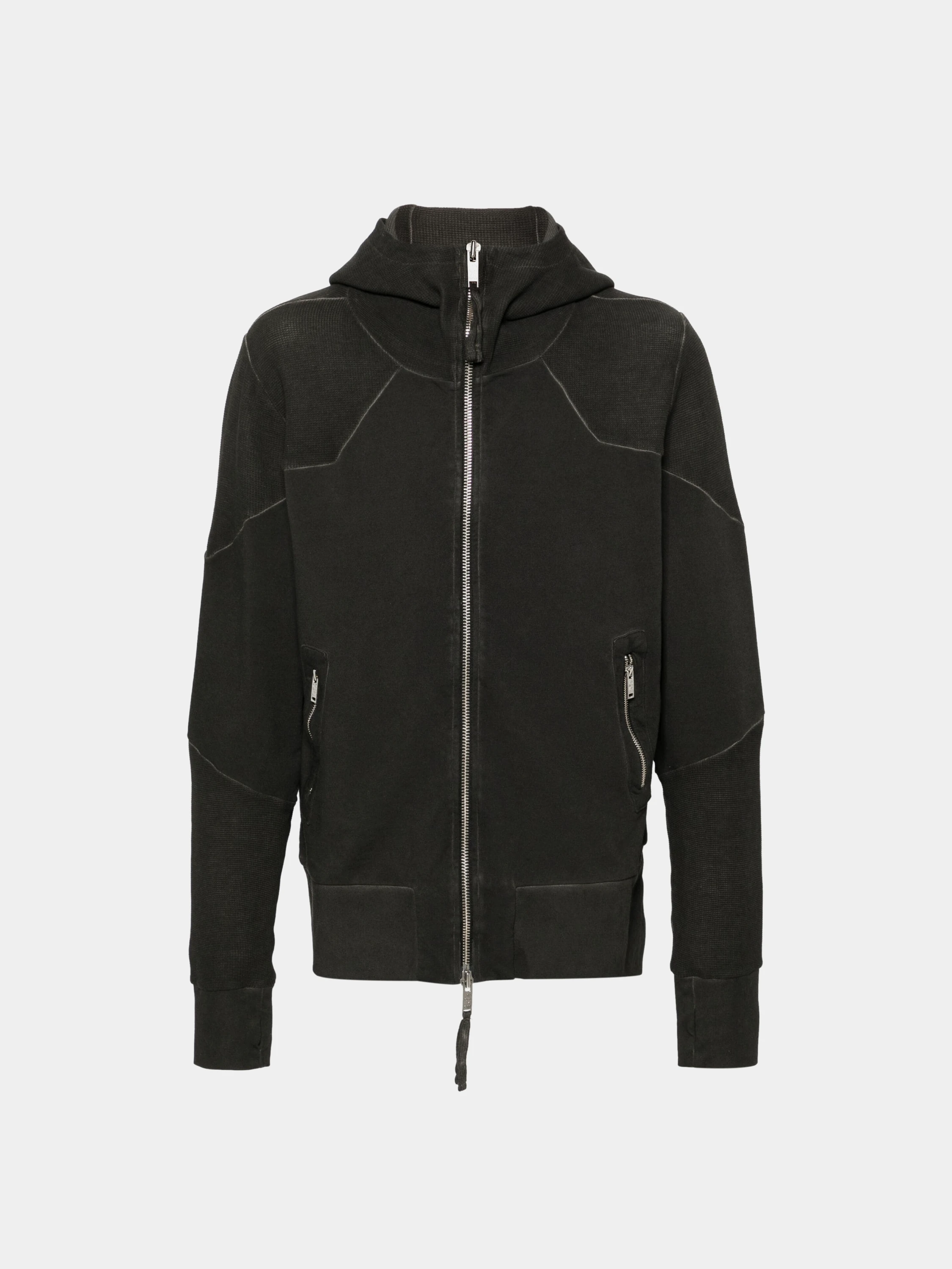 Толстовка на молнии thom/krom M SJ 632 Black Oil