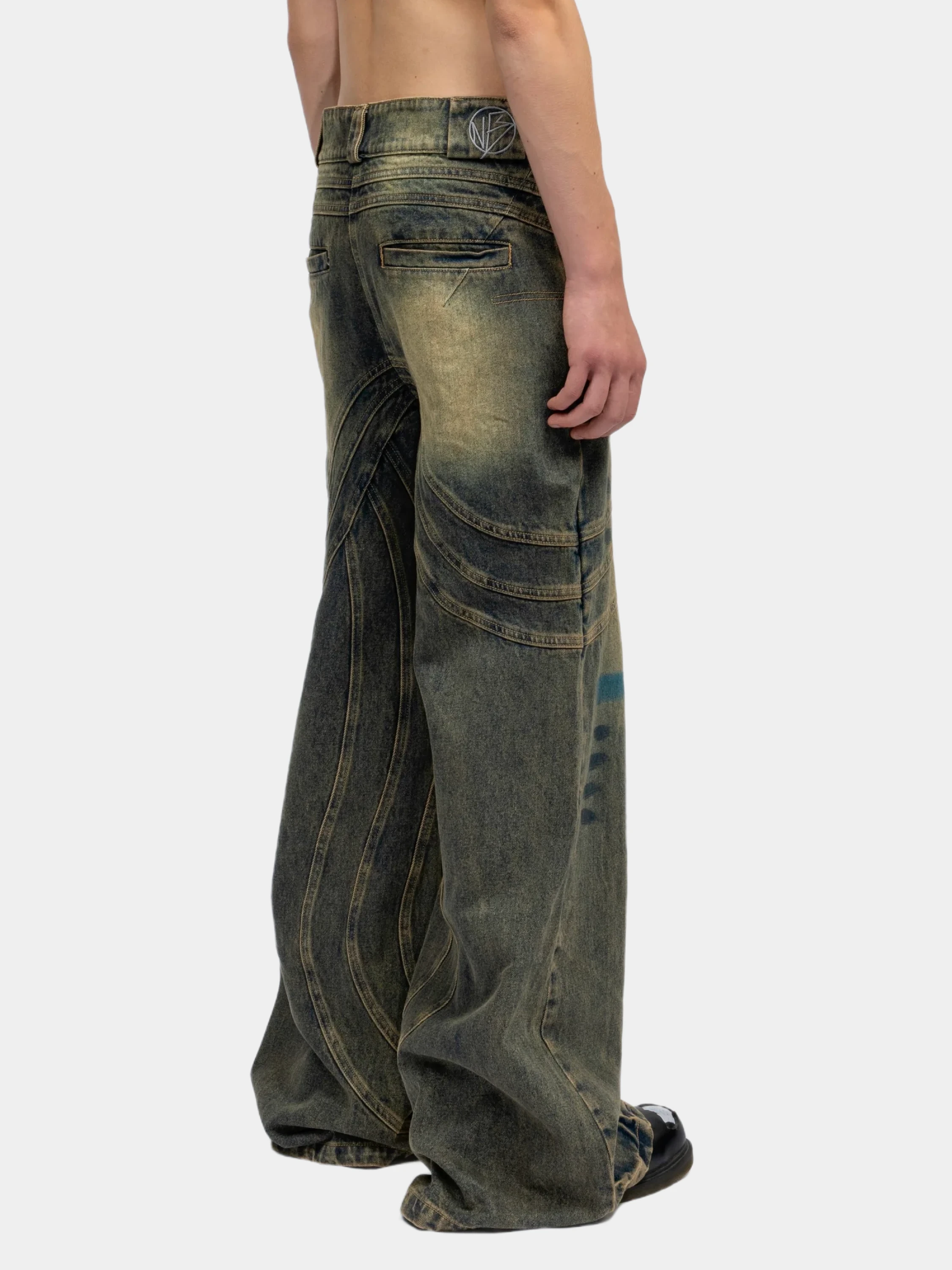 Джинсы NO/FAITH STUDIOS OG Wave Denim